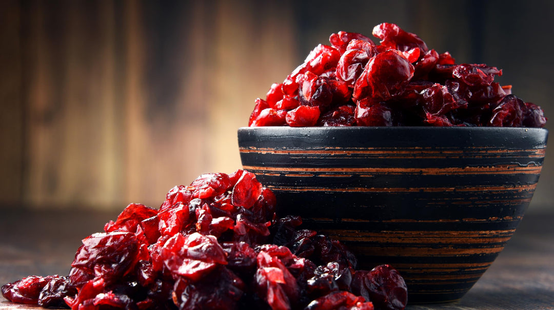 Mundo Feliz Organic Dried Cranberries 5 x 100g - Unsweetened, No Sulphur, with Apple Juice Concentrate