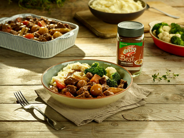 Bisto - Best Vegan Onion Gravy Granules, 230 g Jar
