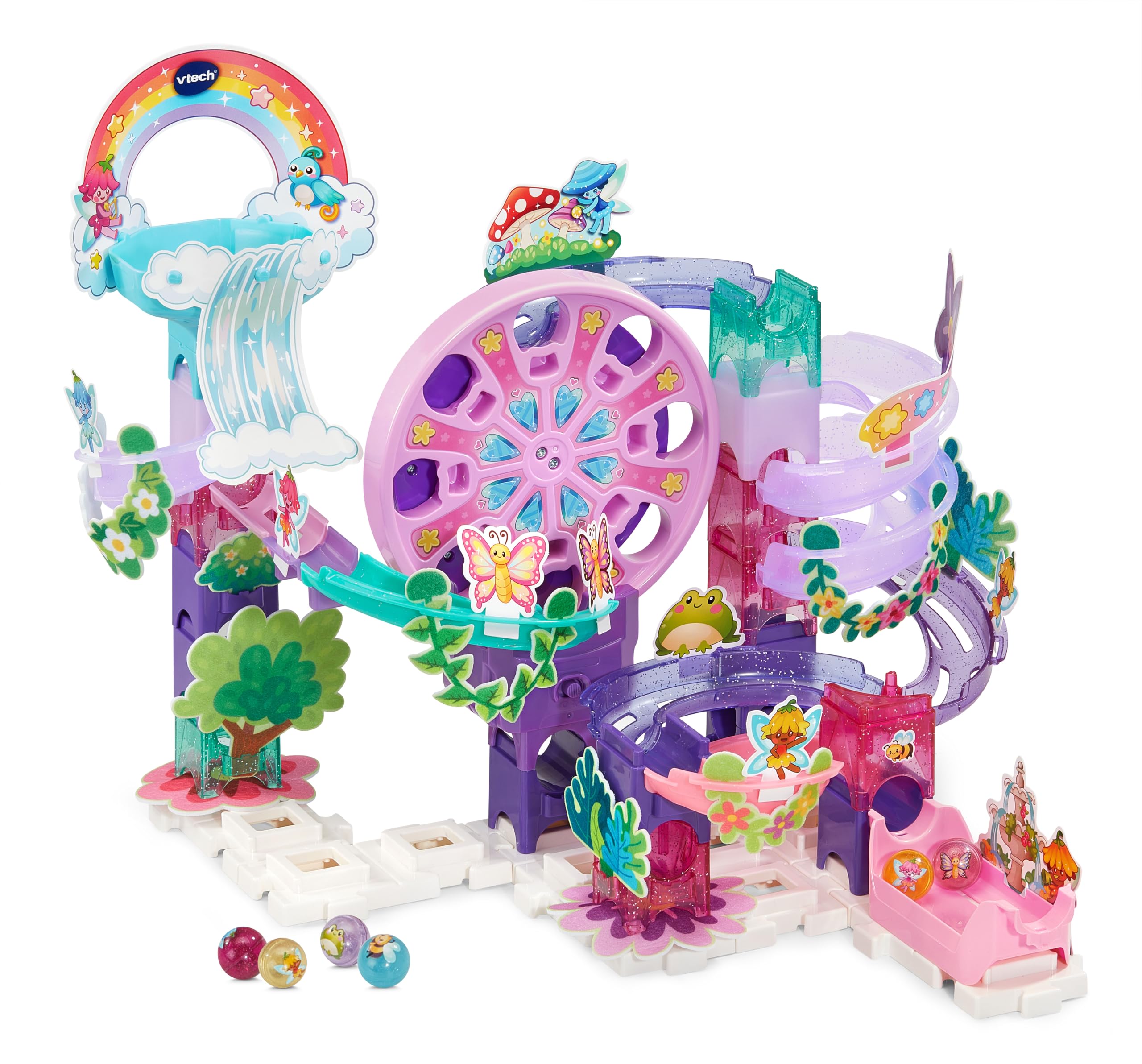 VTech Marble Rush Petal Power Construction Set - 96 Pieces | Ages 4+ 1