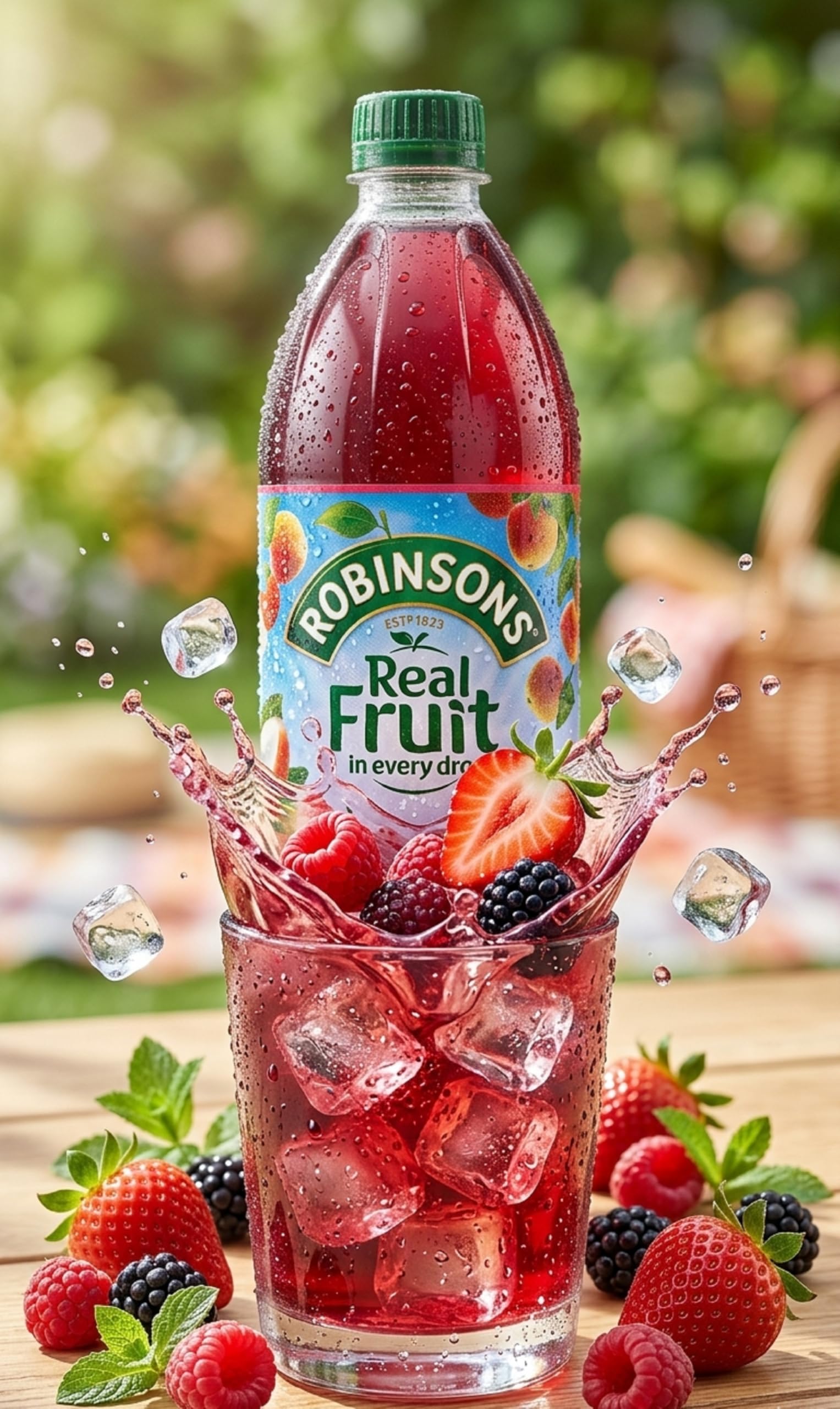 Robinsons Fruit and Barley Summer Fruits Concentrate | 1L | No Added Sugar 6