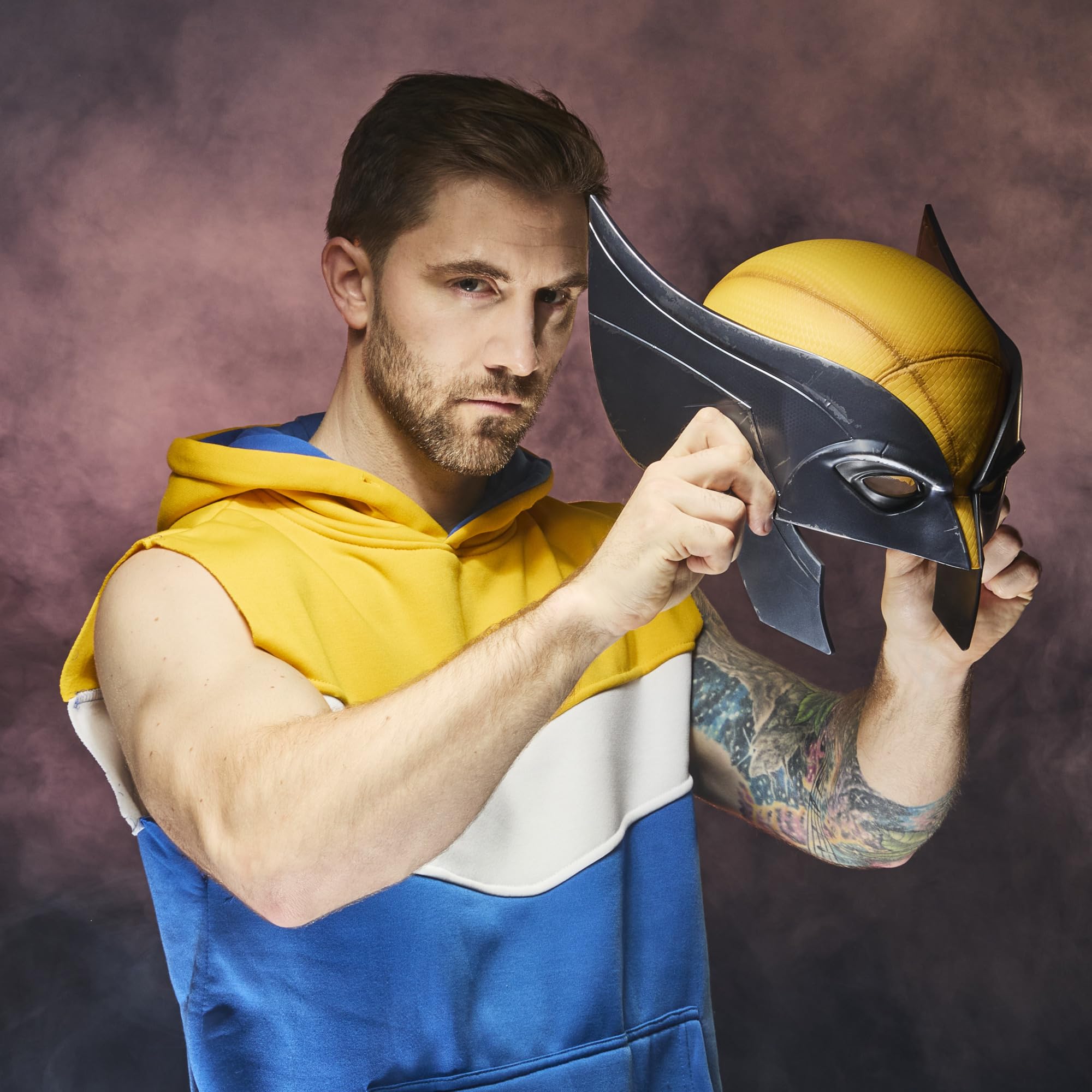 Marvel Legends Series Wolverine Roleplay Mask - 1:1 Scale | Deadpool & Wolverine Film Inspired | Adult Unisex 4