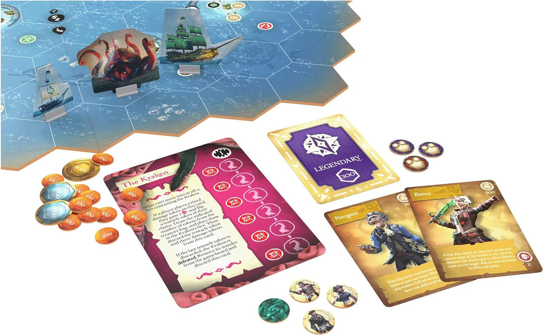 Steamforged Sea of Thieves: Voyage of Legends Board Game (SFSOT-001)