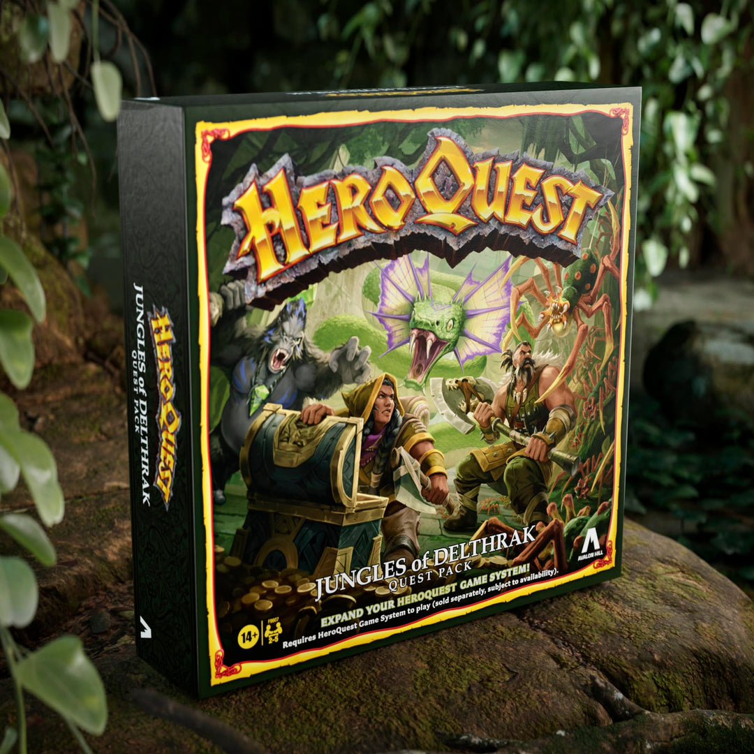 Avalon Hill HeroQuest Jungles of Delthrak Quest Pack – Expansion for HeroQuest Game System