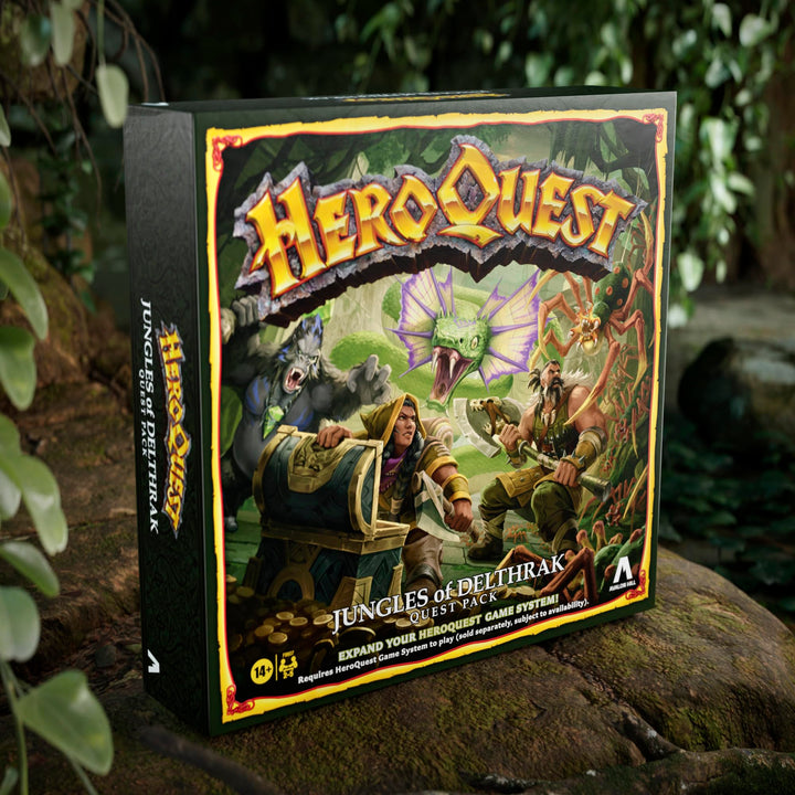 Avalon Hill HeroQuest Jungles of Delthrak Quest Pack – Expansion for HeroQuest Game System