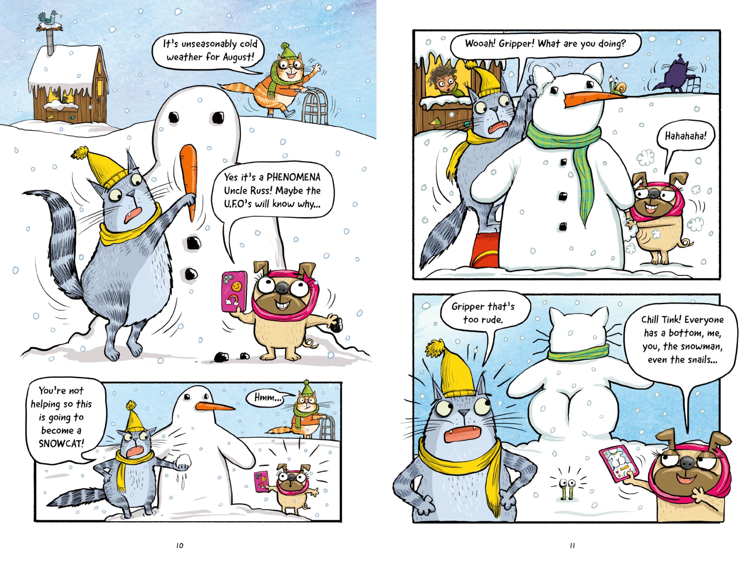 Chicken Hill: Frozen Squirrel Rescue Mission - Three Hilarious Short Stories [Paperback] 2