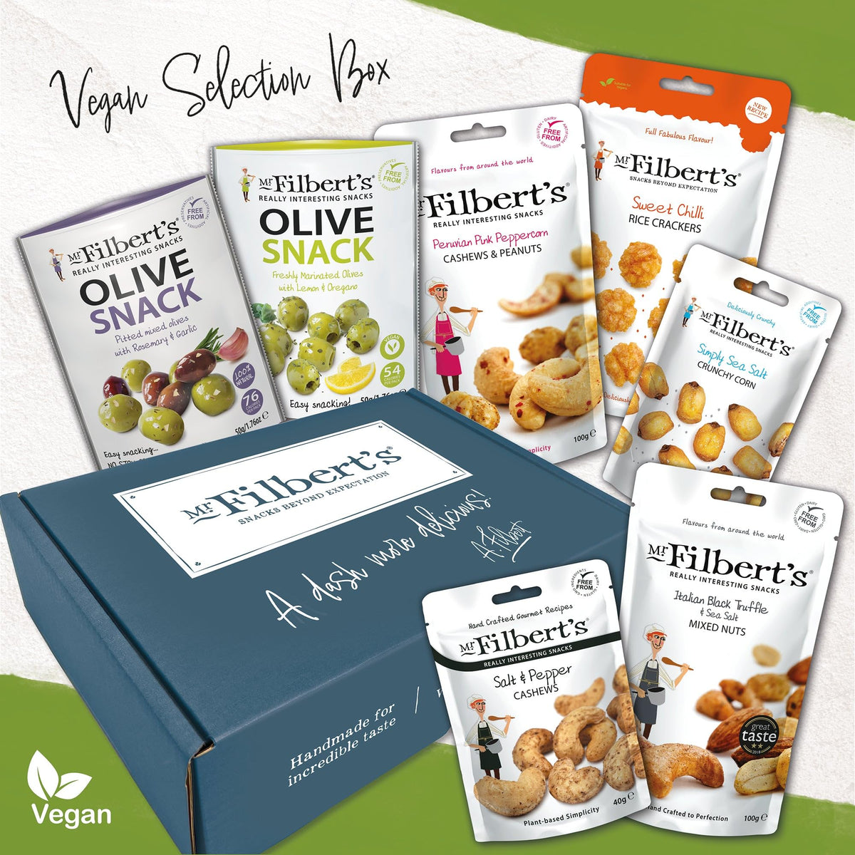 Mr Filbert's Vegan Snack Selection Box - 420g 2