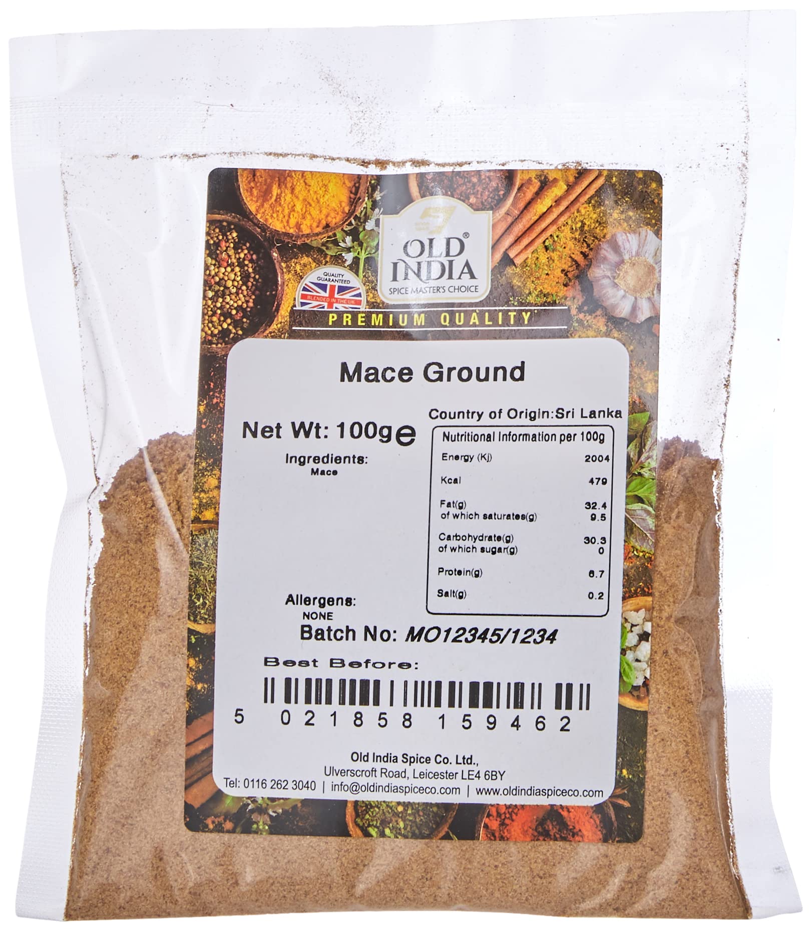 Old India Mace Ground 100g 1