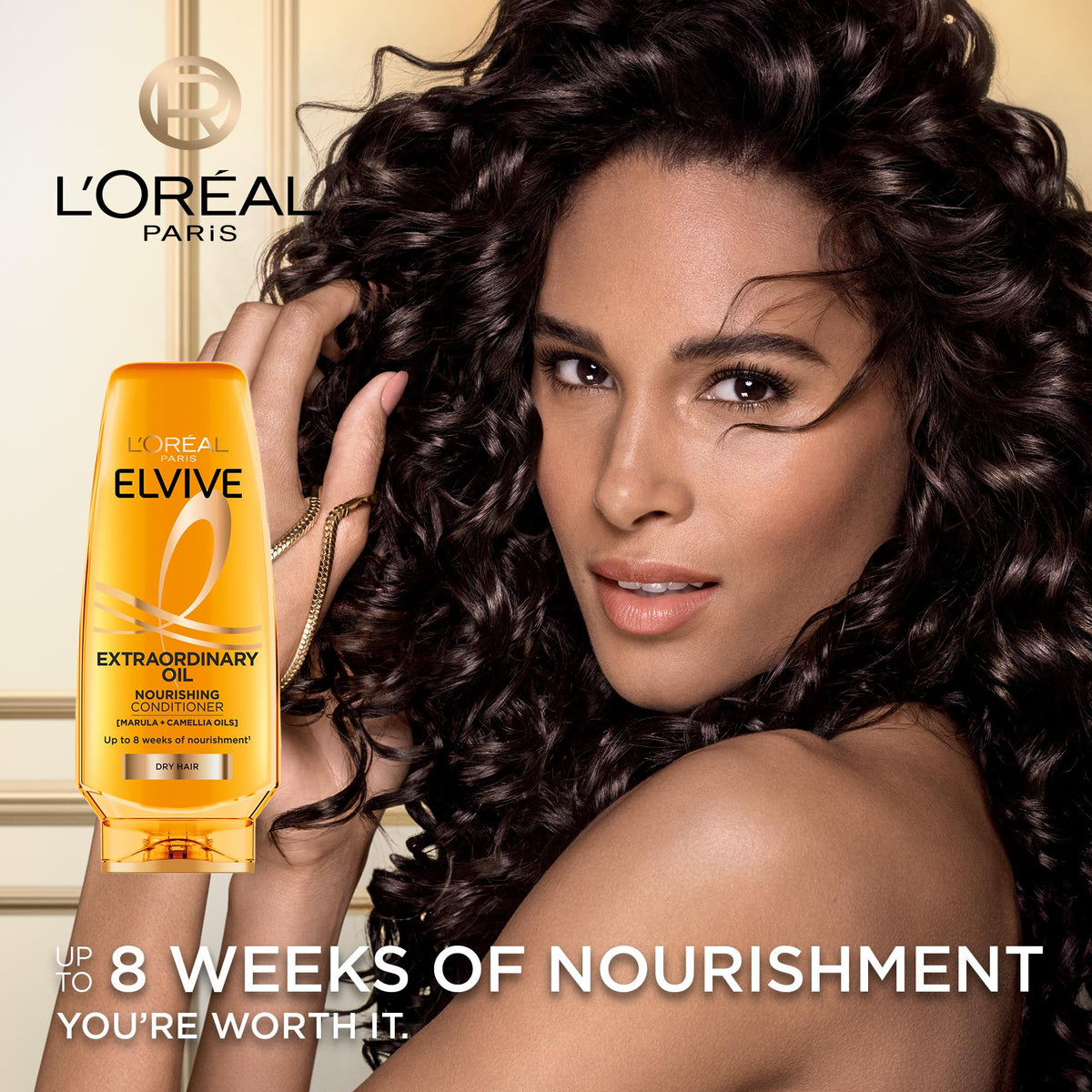 L'Oreal Paris Elvive Extraordinary Oil Nourishing Conditioner - For Dry Hair, 500ml
