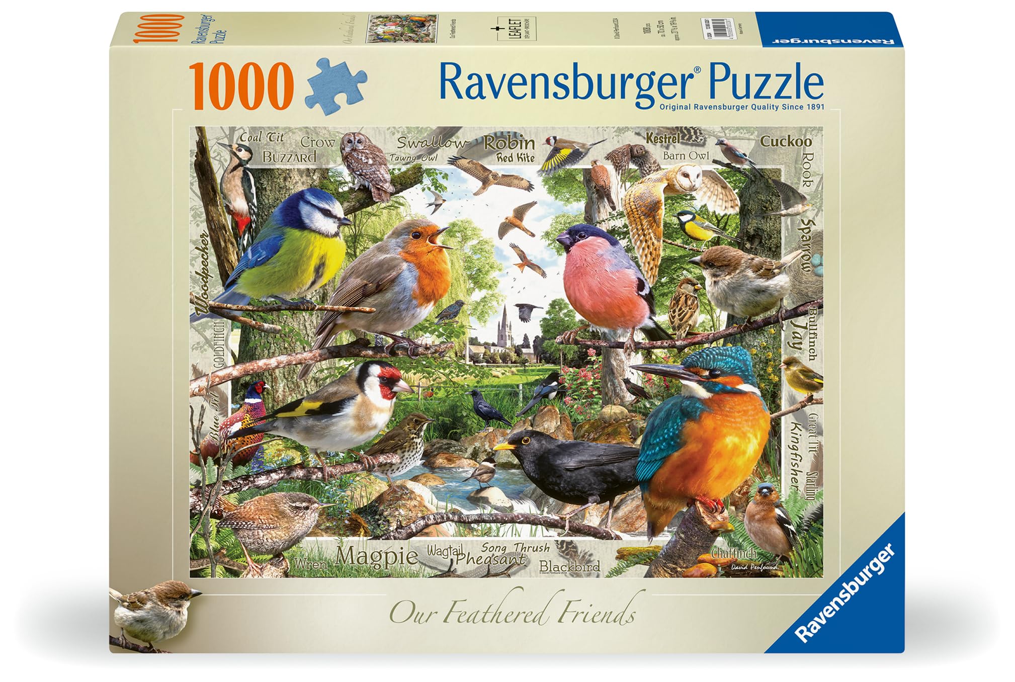 Ravensburger Our Feathered Friends 1000 Piece Jigsaw Puzzle for Adults 6