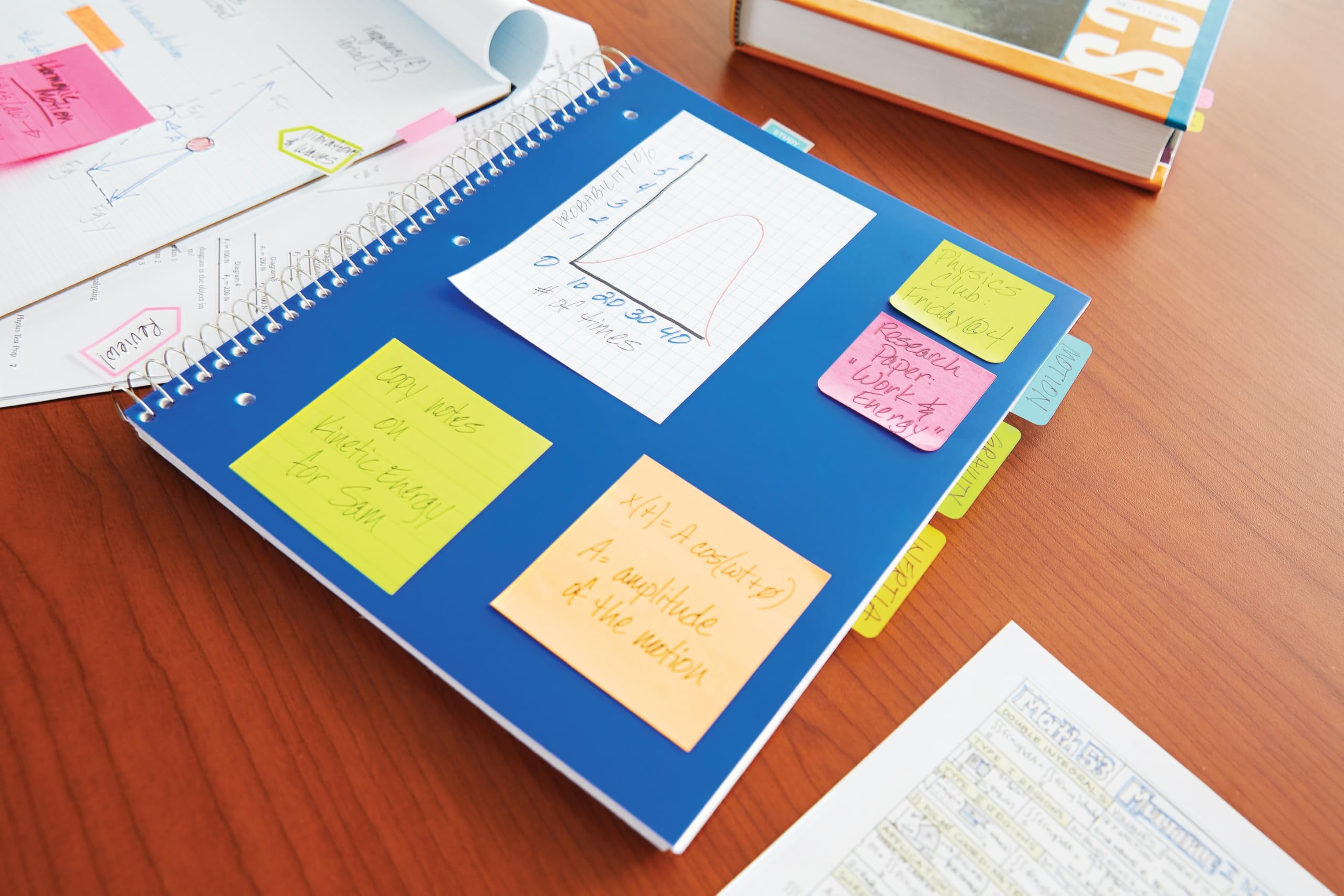 Post-it 6812P Self-Stick Notes - 51 x 38 mm | Neon Colour | Extra Eye-Catching 4