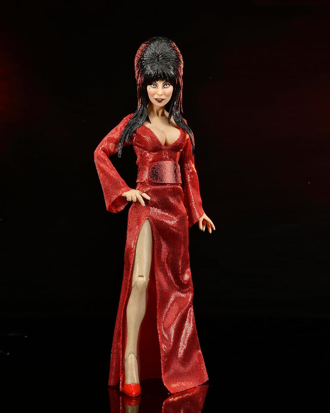 Neca Elvira Mistress of the Dark - Elvira Red Fright and Boo 8" Clothed Action Figure (56080)