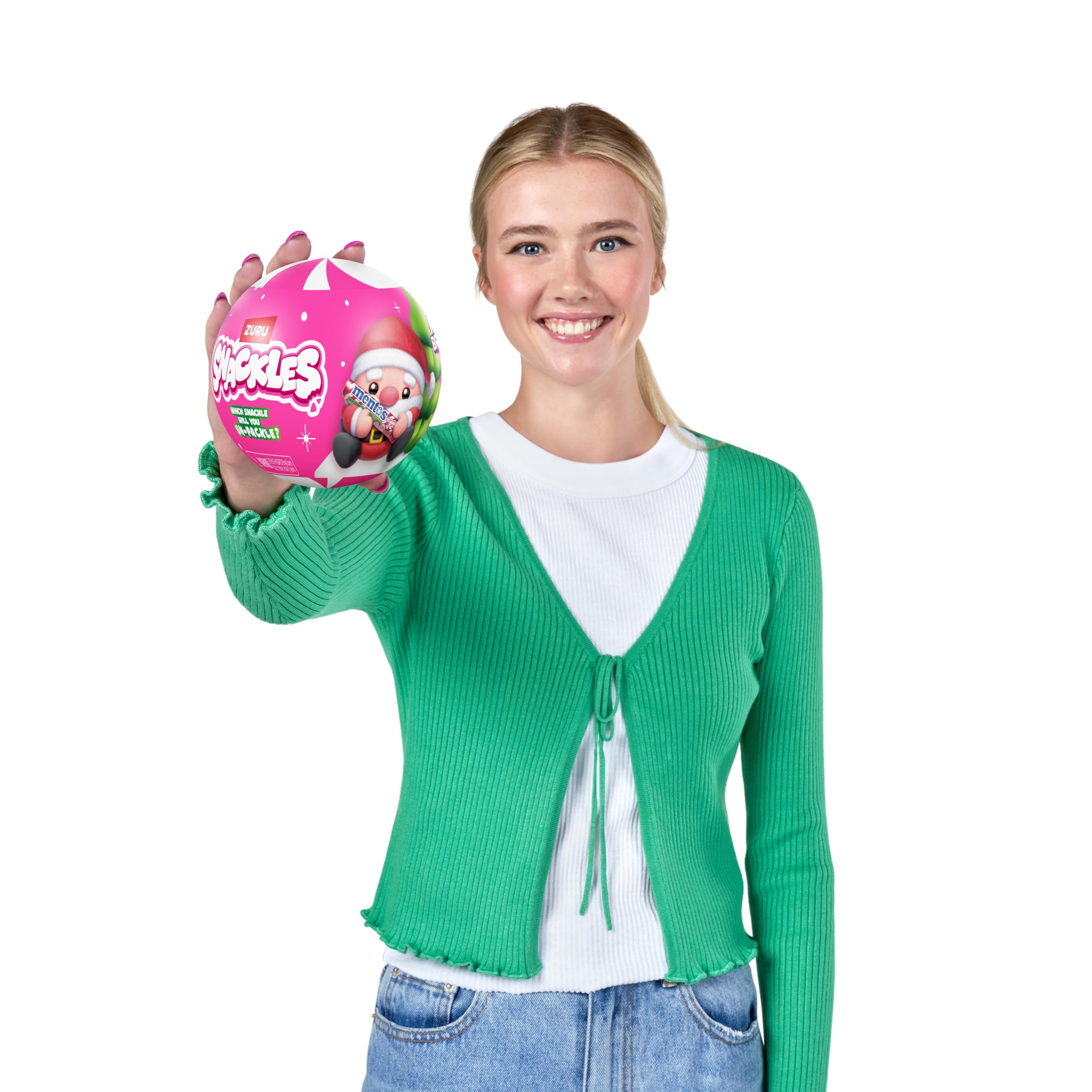 Snackles Christmas Small Sized 13 cm - ZURU Cuddly Squishy Plush Toy 3