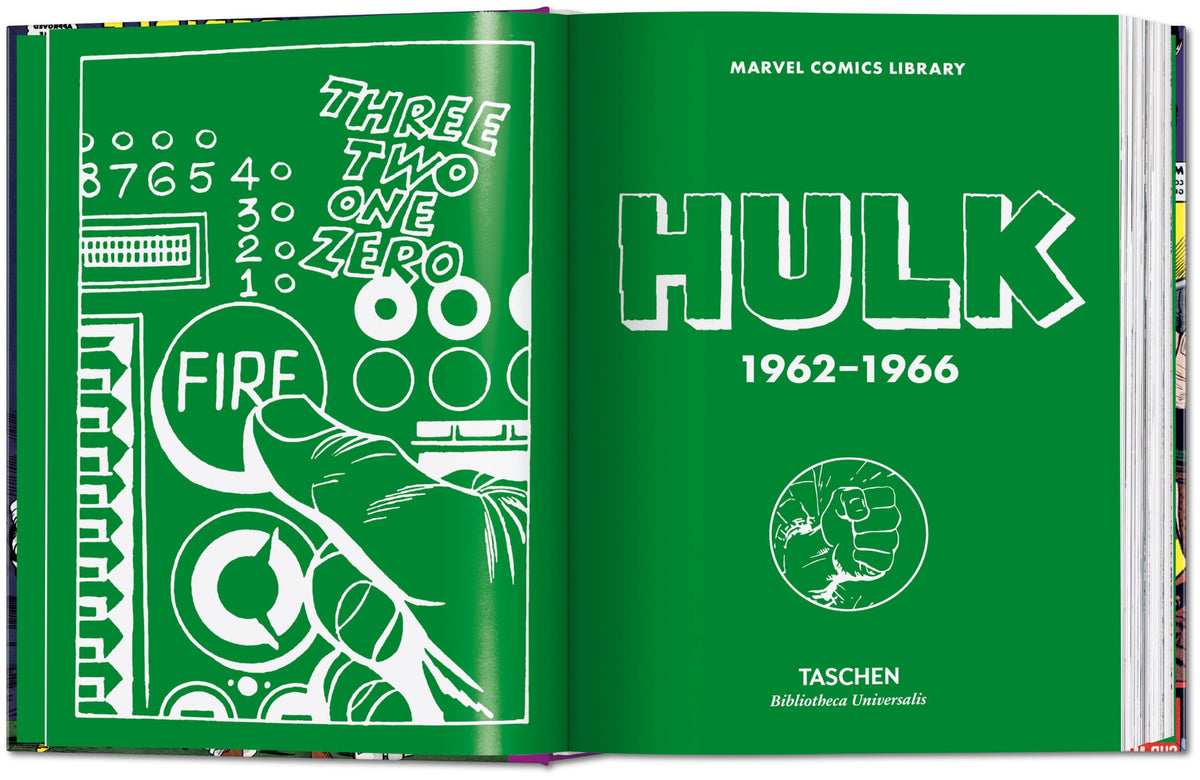 Taschen Marvel Comics Library: Hulk. 1962–1966 (Bibliotheca Universalis) - Hardcover, 688 Pages