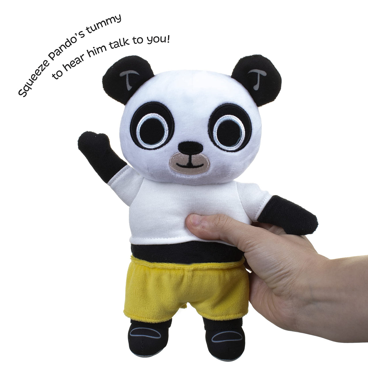 Bing Pando Talking Soft Toy - Interactive Plush for Toddlers 6m+ | 21.5 cm Height 6