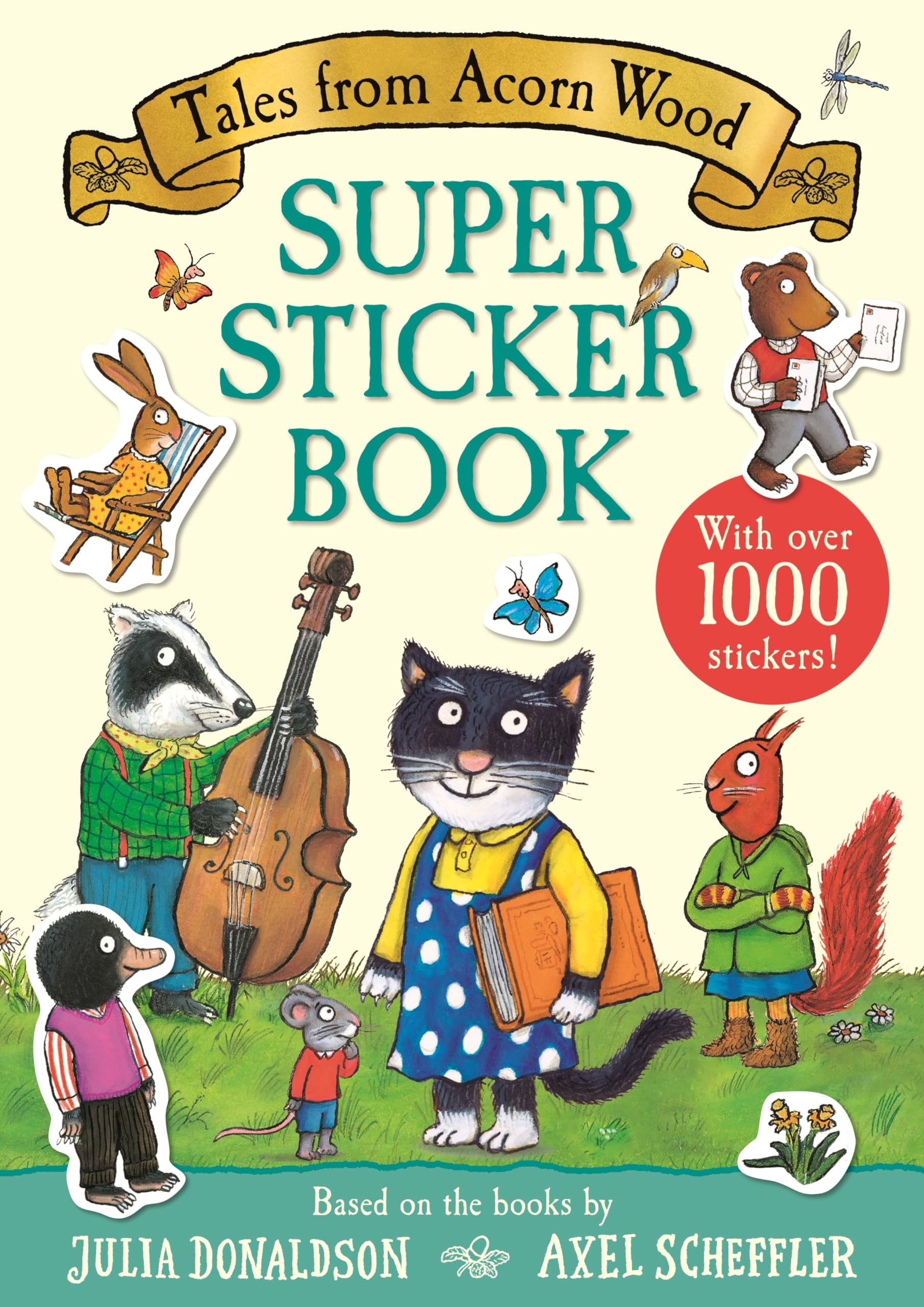 MACMILLAN Tales from Acorn Wood Super Sticker Book | 1000+ Stickers | Paperback