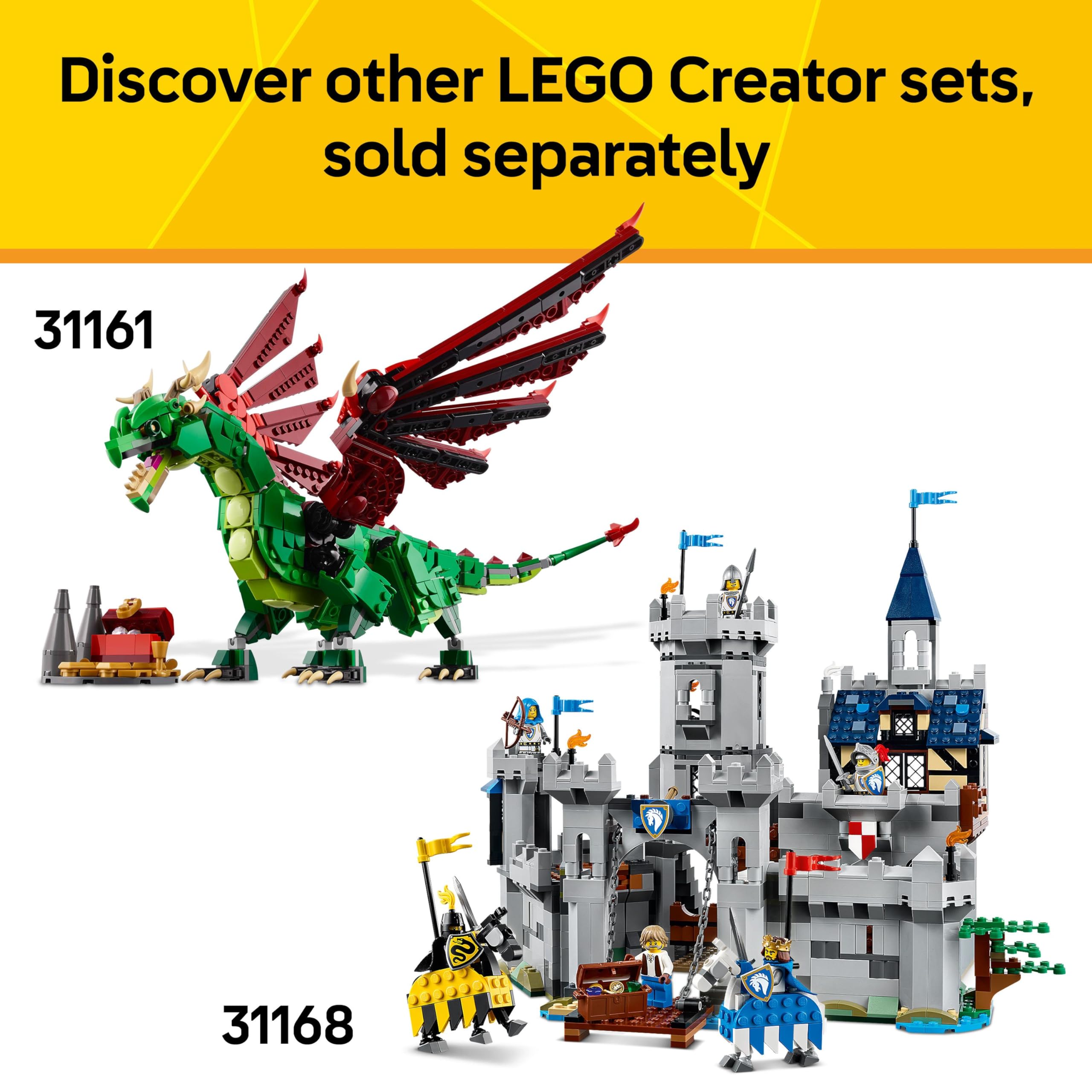 LEGO Creator 3in1 Haunted Mansion 31167 Building Set | Ages 9+ | 5 Minifigures 8