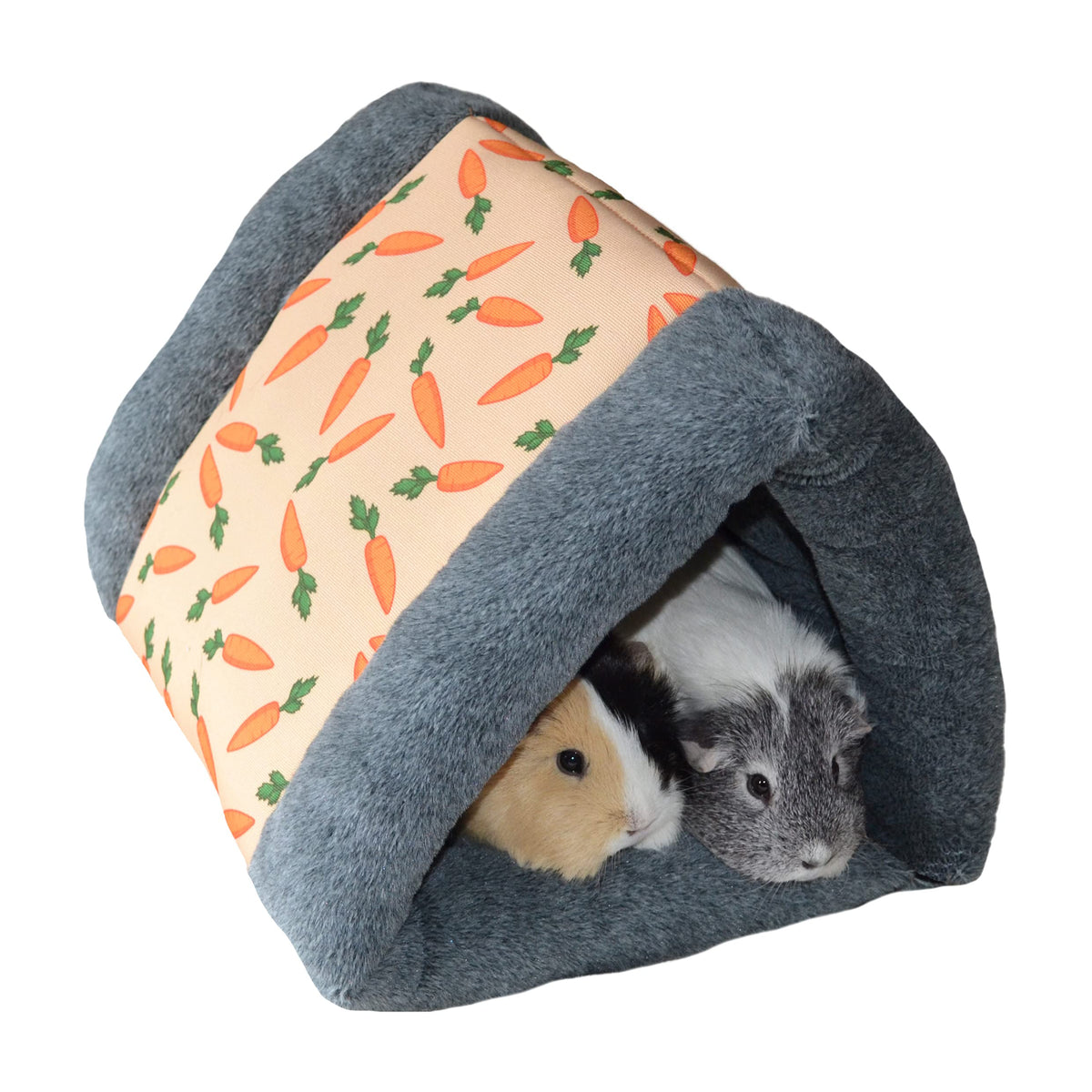Rosewood Carrot Snuggle 'n' Sleep Tunnel - 37 x 31 x 25 cm - Plush