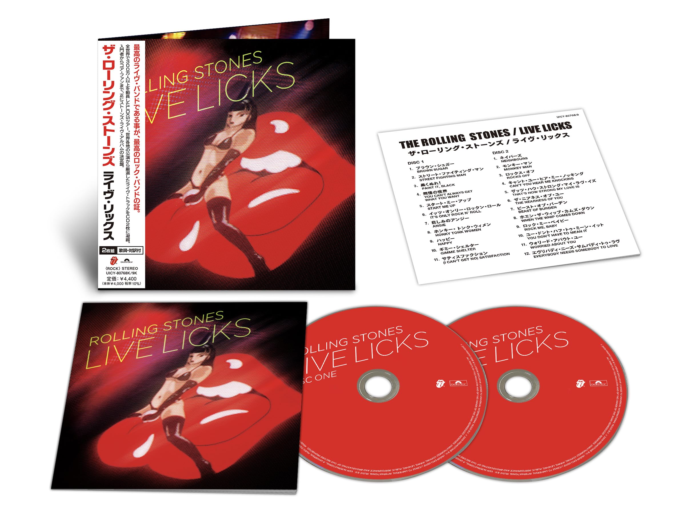 The Rolling Stones - Live Licks [CD]