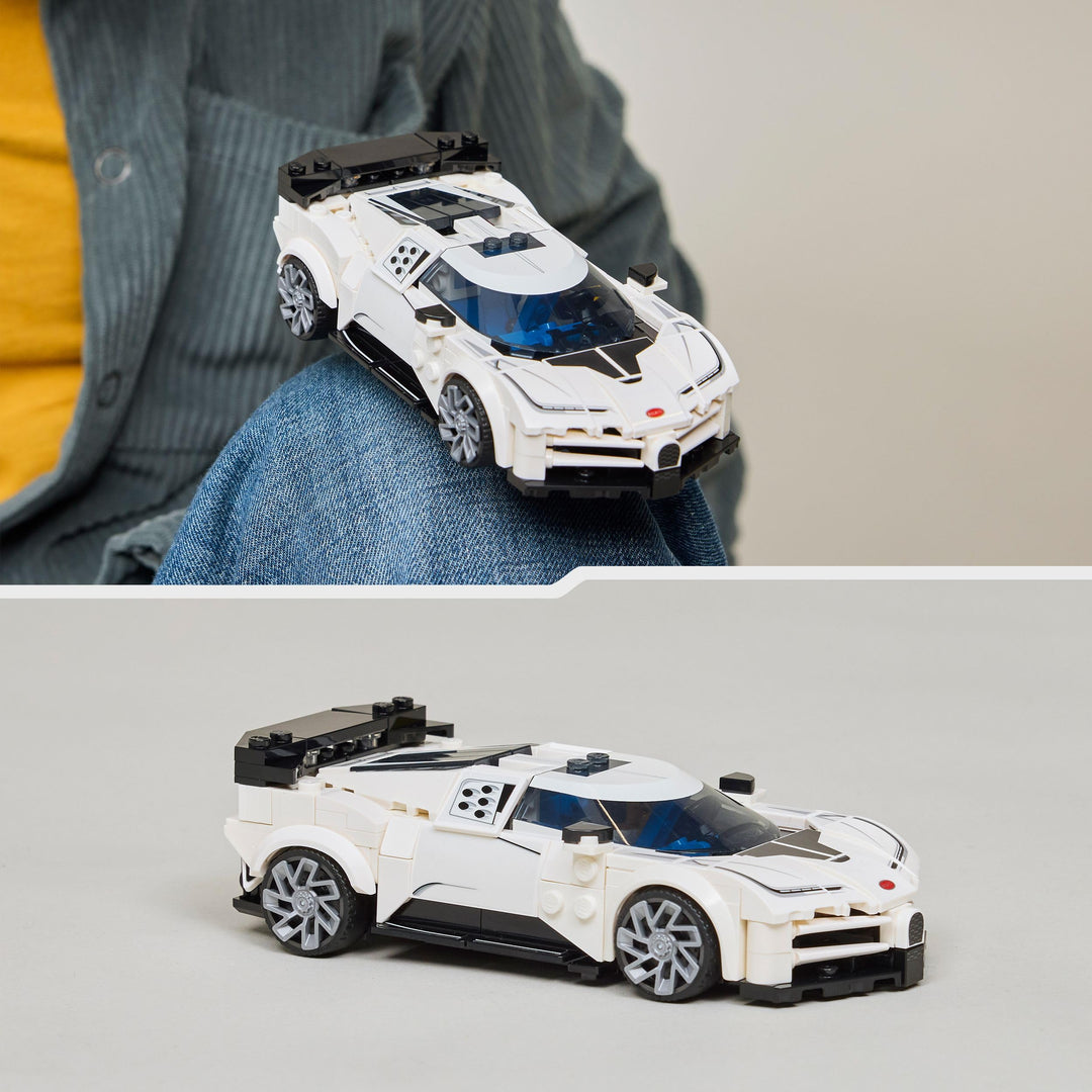 LEGO Speed Champions Bugatti Centodieci Hyper Sports Car Toy - Building Set for 9+