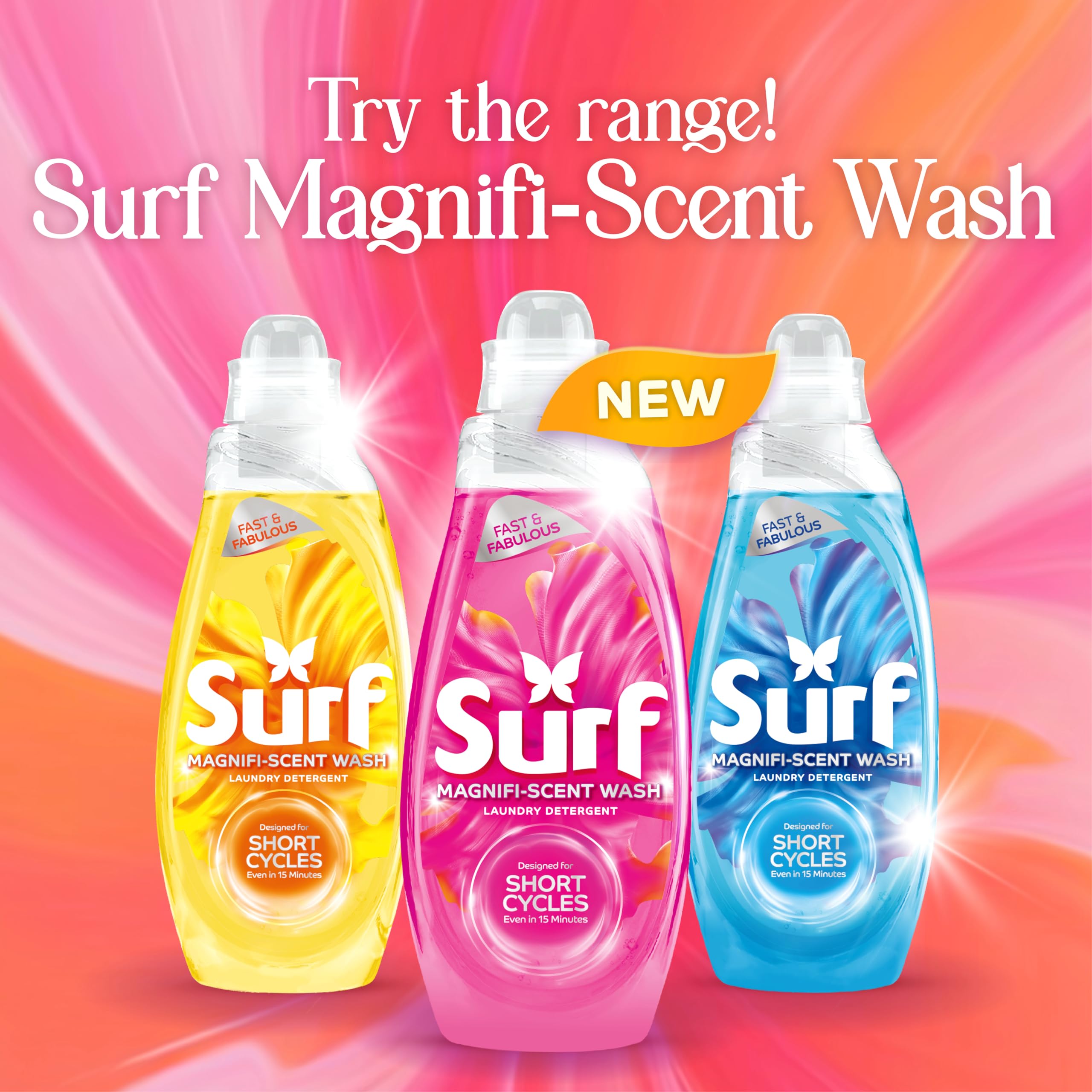 Surf Magnifi-Scent Wash Floral Fusion Laundry Liquid Detergent 4