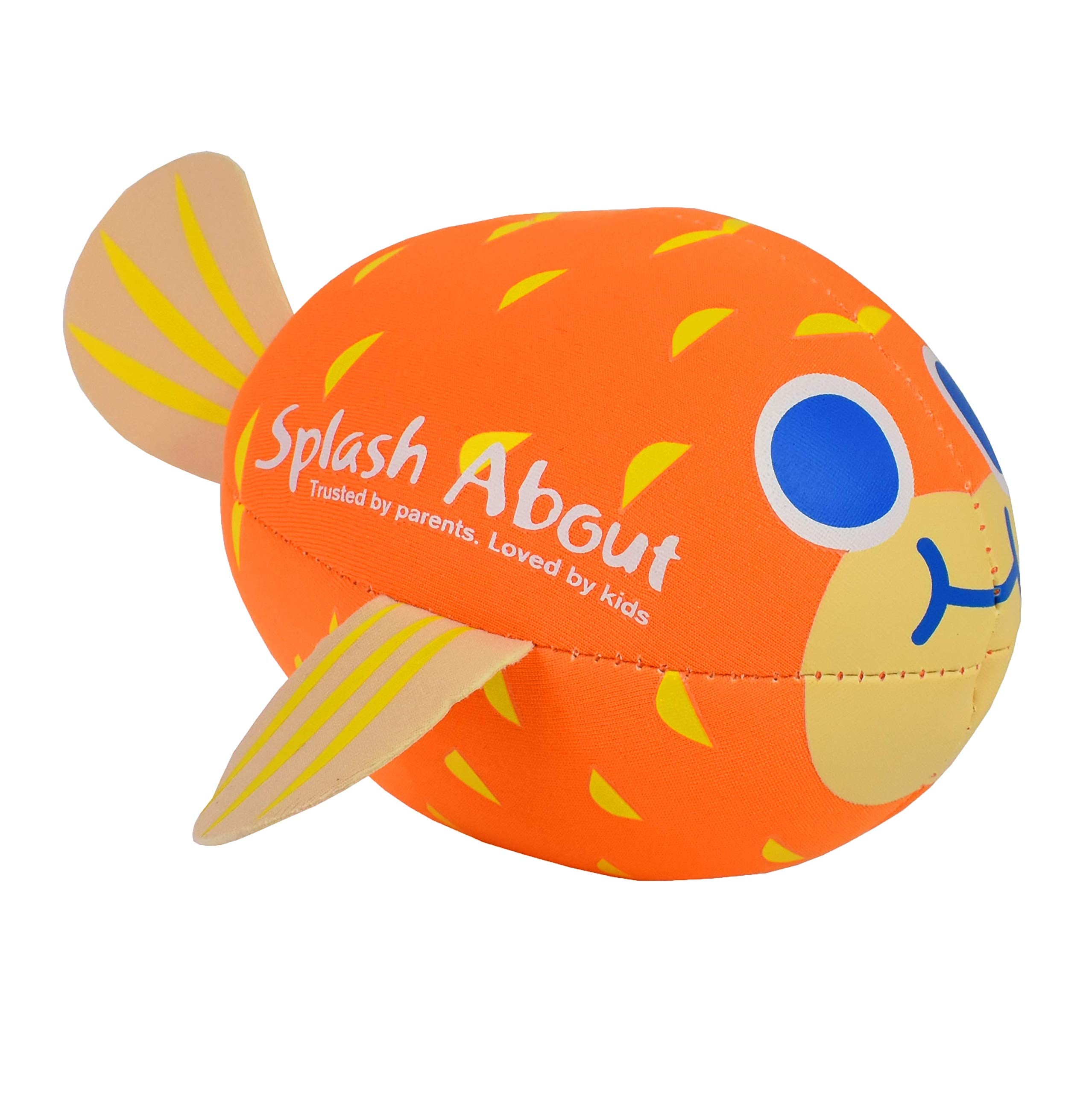Splash About Neoprene Pufferfish Ball Pool Toy - Soft Water Play Ball for Babies 10M+ 1