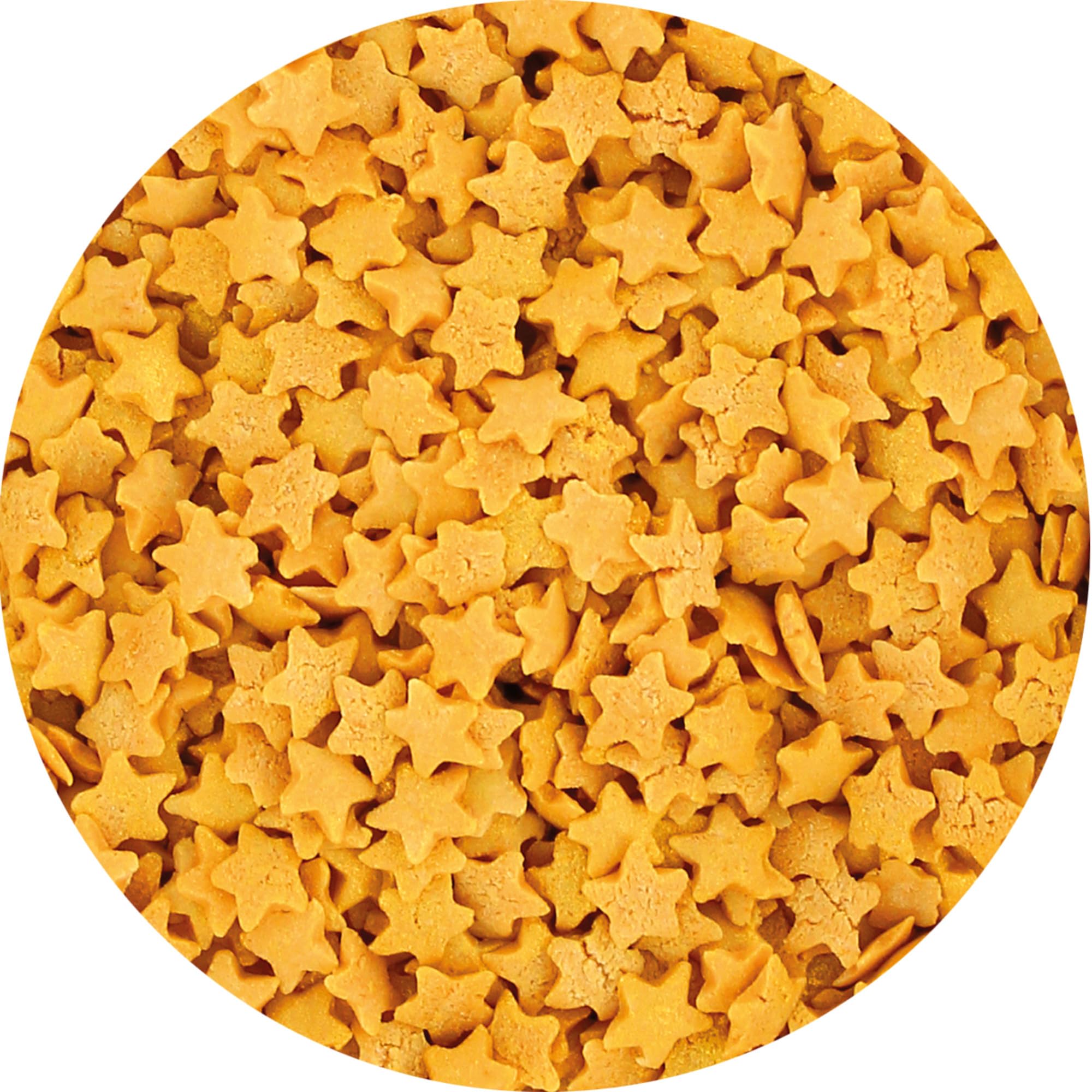 Culpitt Select Edible Gold Stars - Cake Sprinkle Decorations 500g 12