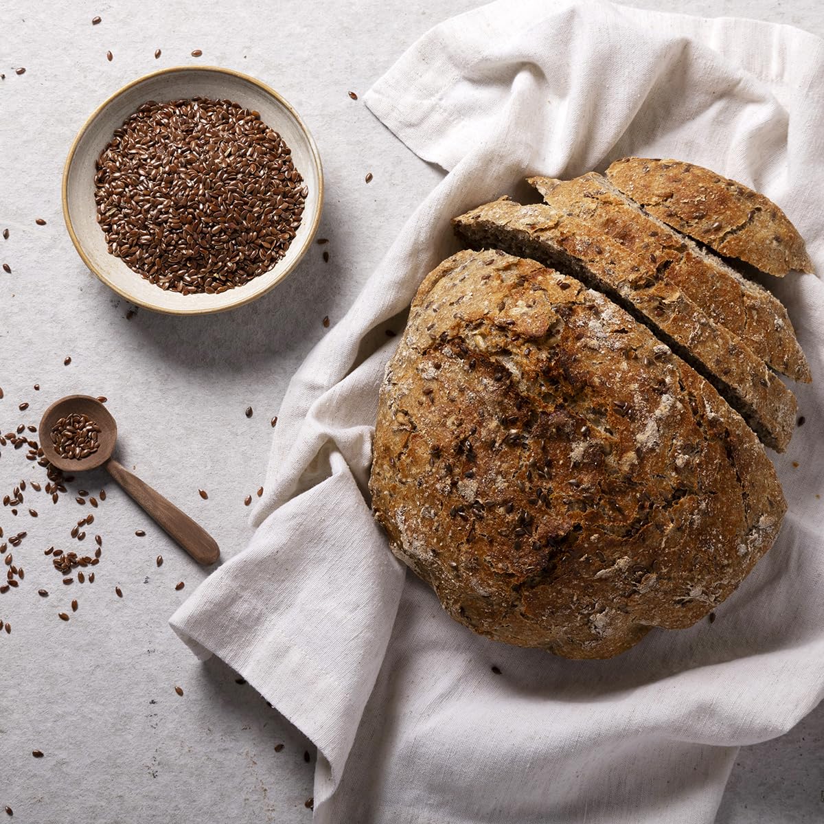 Wholefood Earth Brown Linseed (Flaxseed) - 500g, High Fibre, GMO Free 4