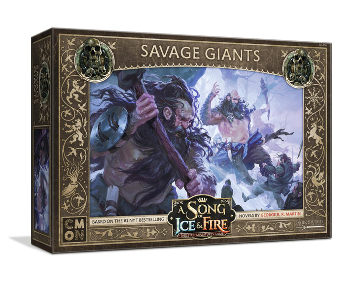 CMON A Song of Ice and Fire: Tabletop Miniatures Game - Free Folk Savage Giants Expansion (CMNASIFFFG)