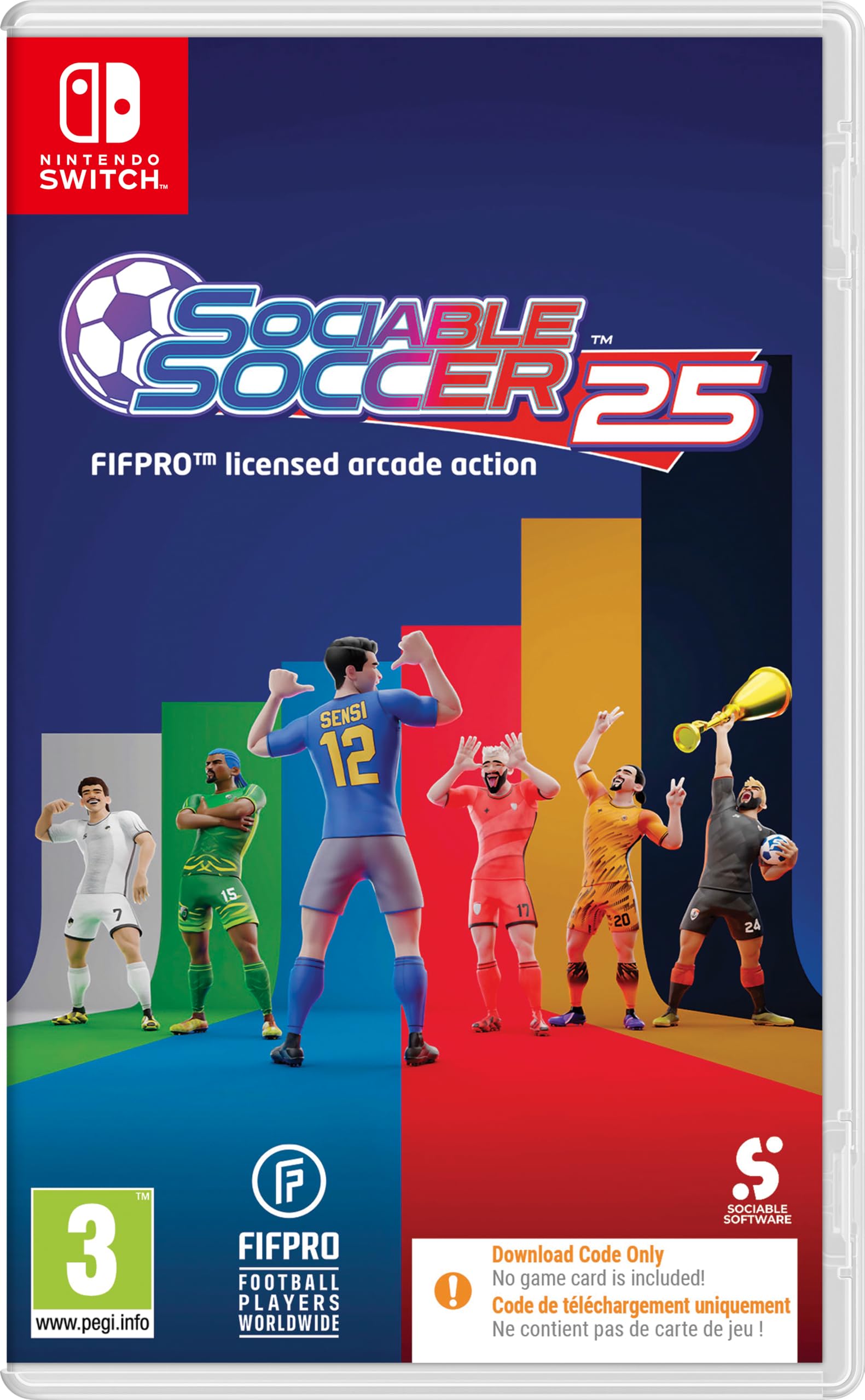 Sociable Soccer 25 - Nintendo Switch Digital Code