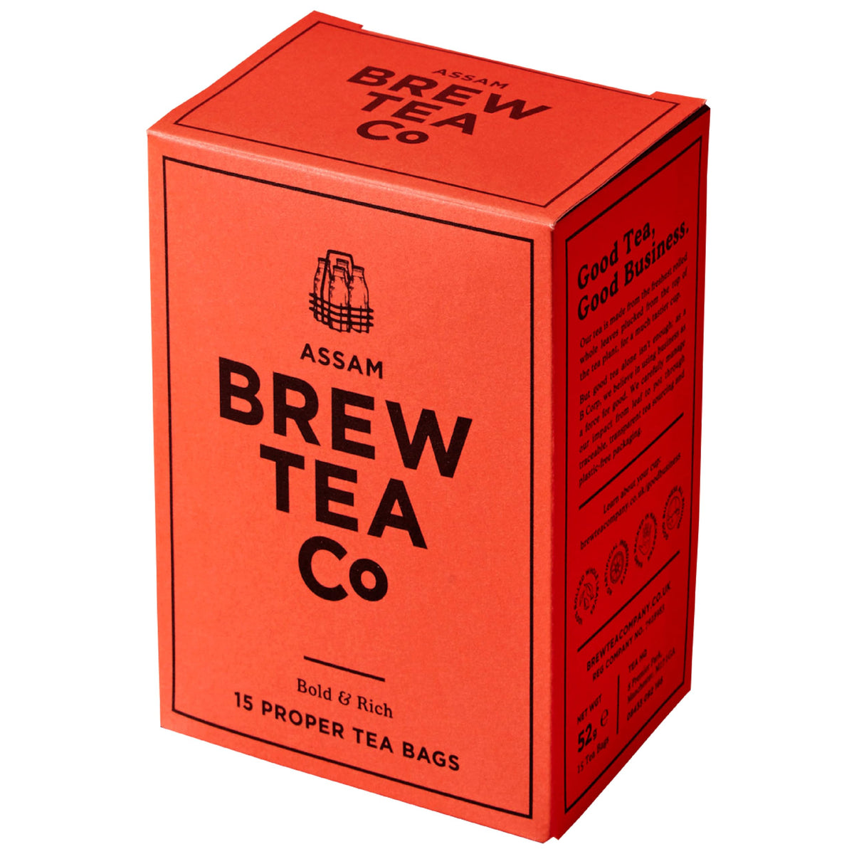 Brew Tea Co Assam Black Tea - 15 Tea Bags