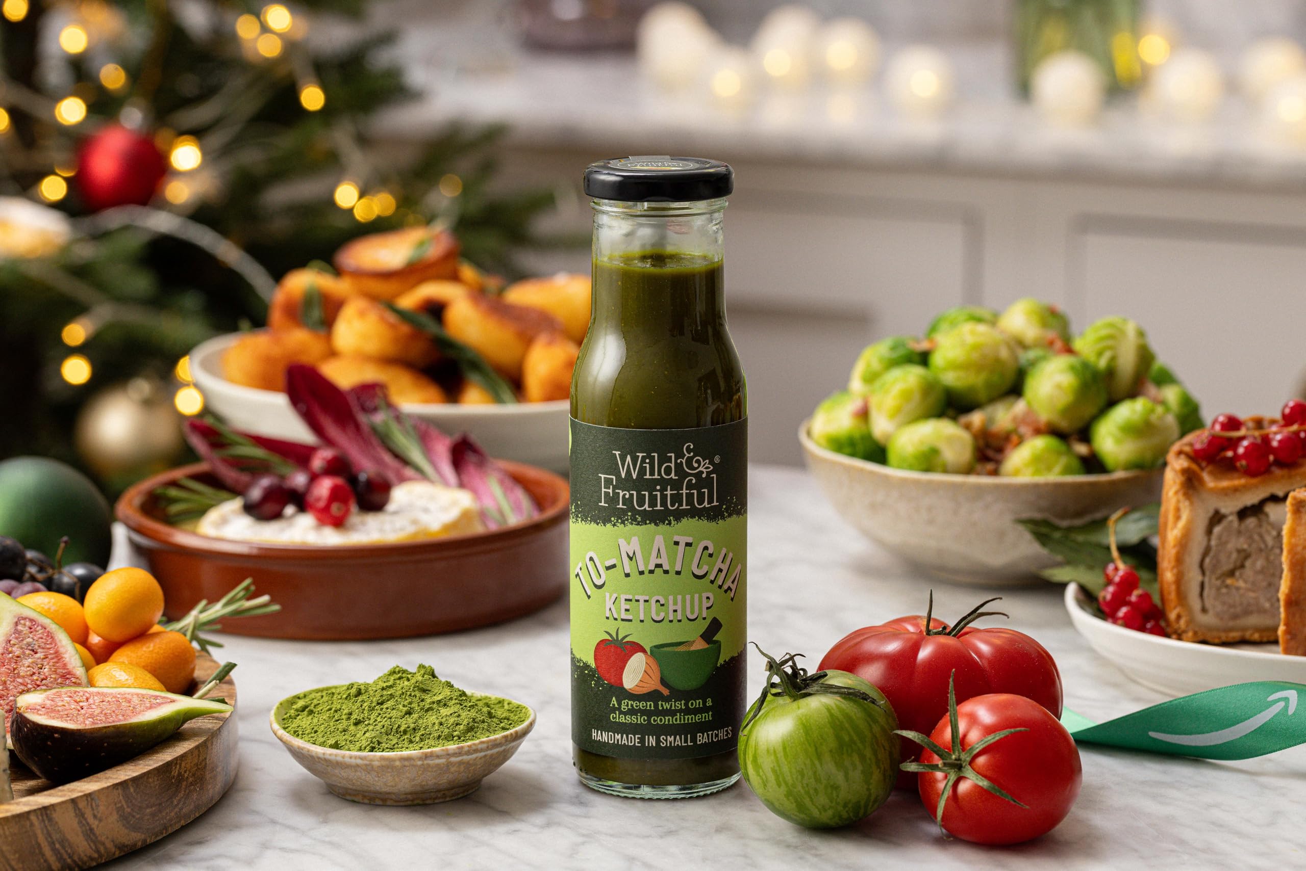 Wild & Fruitful To-Matcha Ketchup - Umami Fusion Condiment | 270g Bottle 4