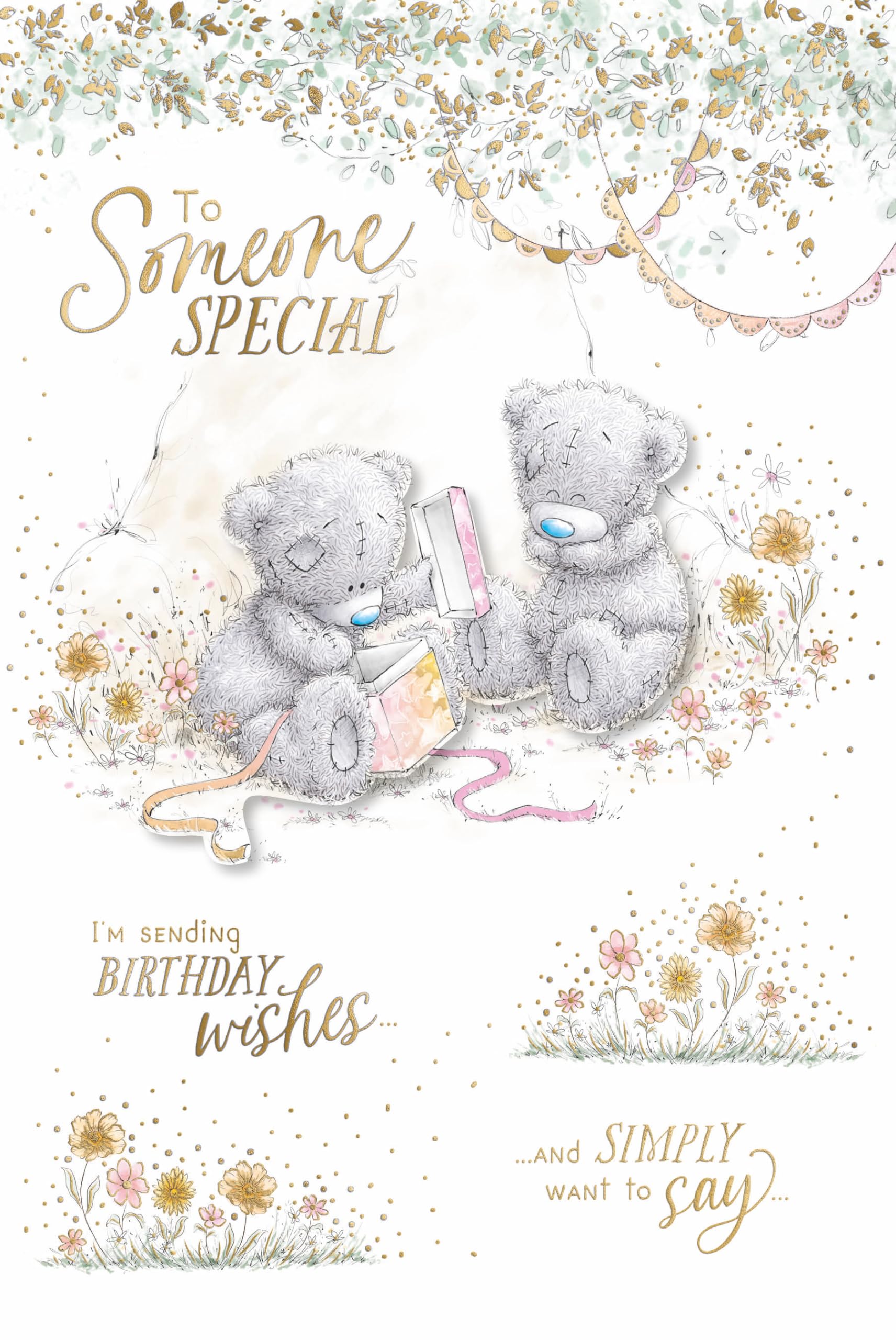 Me To You Tatty Teddy Someone Special Handmade Luxury Birthday Greeting Card | 15.2 cm x 22.8 cm
