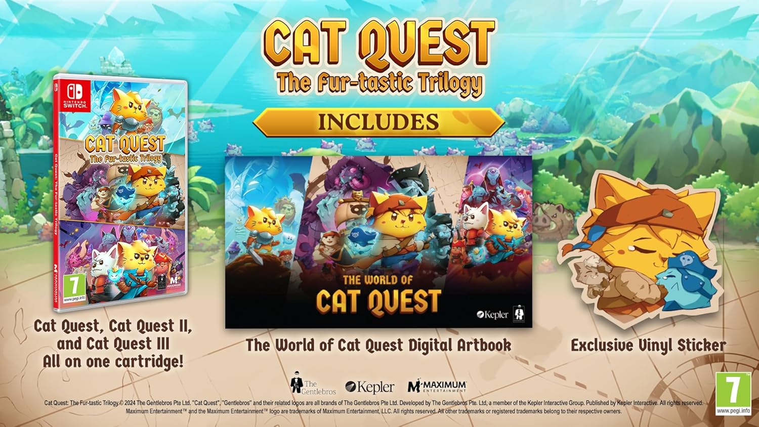 Cat Quest: The Fur-tastic Trilogy - Nintendo Switch 7