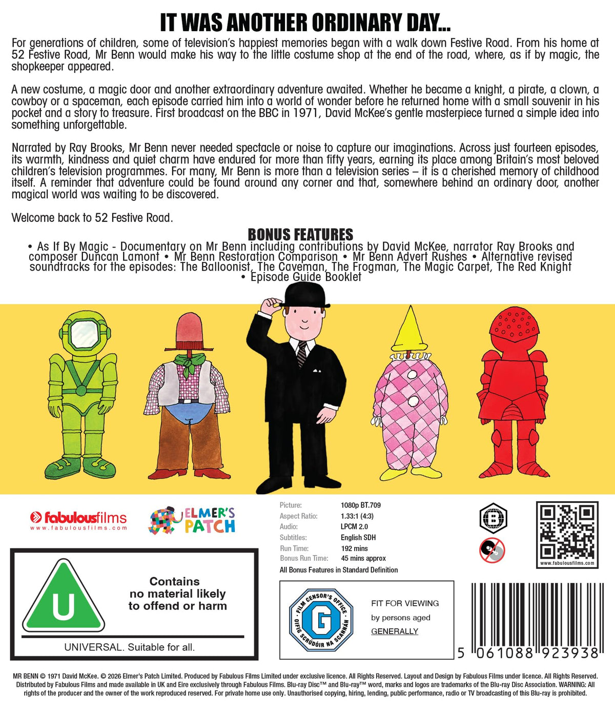 Mr Benn: The Complete Series [Blu-ray] 2
