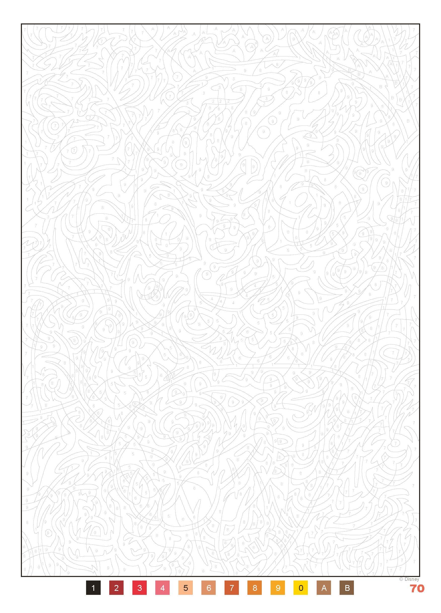 HACHETTE HEROES Mystery Colouring - Classics: Reveal Iconic Disney Characters | 128 Pages | English 3