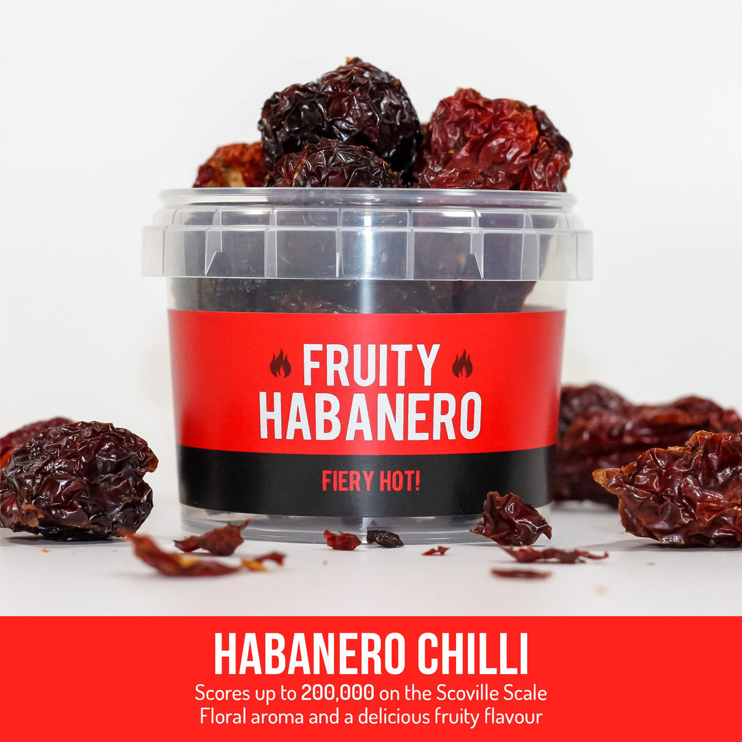Spicentice Ltd Fruity Habanero! Warm Cayenne Pepper - 100% Pure Habanero Chilli