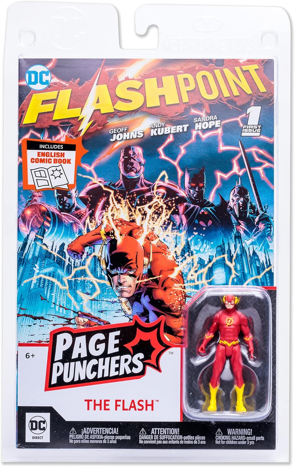 McFarlane DC Direct Comic Action Figure - The Flash (Flashpoint) 18cm Ultra Articulated Collectible