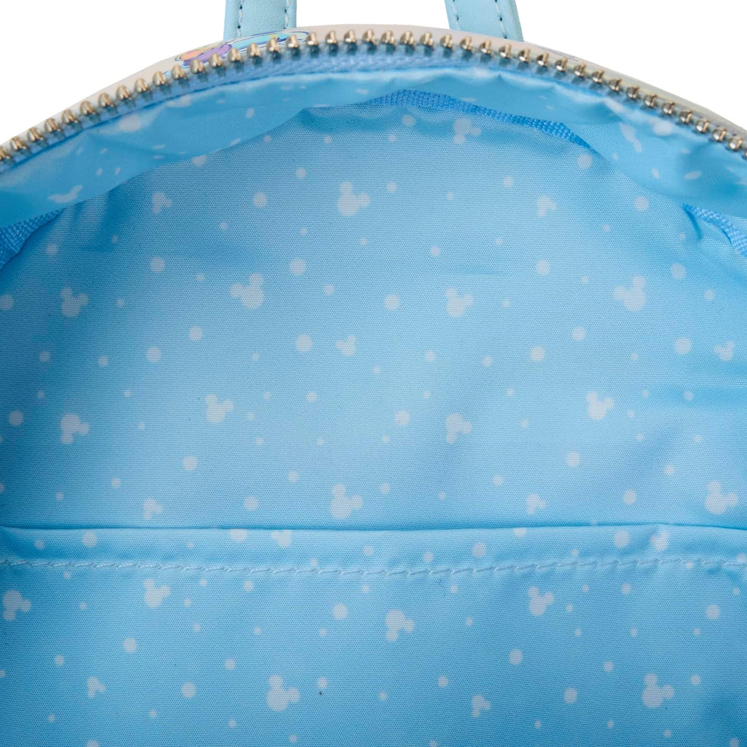 Loungefly Disney Mickey and Friends Winter Wonderland Mini Backpack with Ears Headband (WDBKS0024)