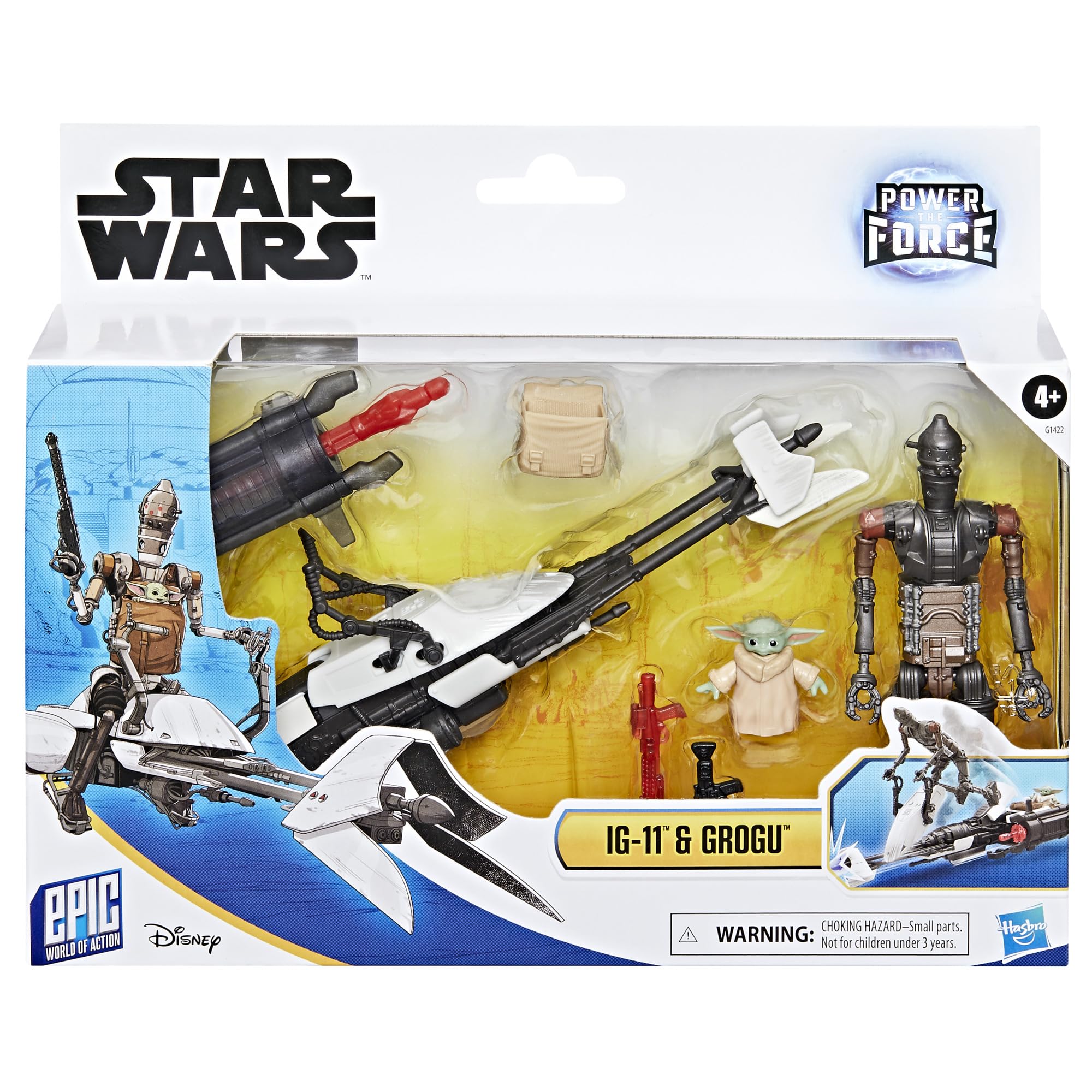 Star Wars 4-Inch Figure Vehicle Pack | Stormtrooper Character | G1422 2