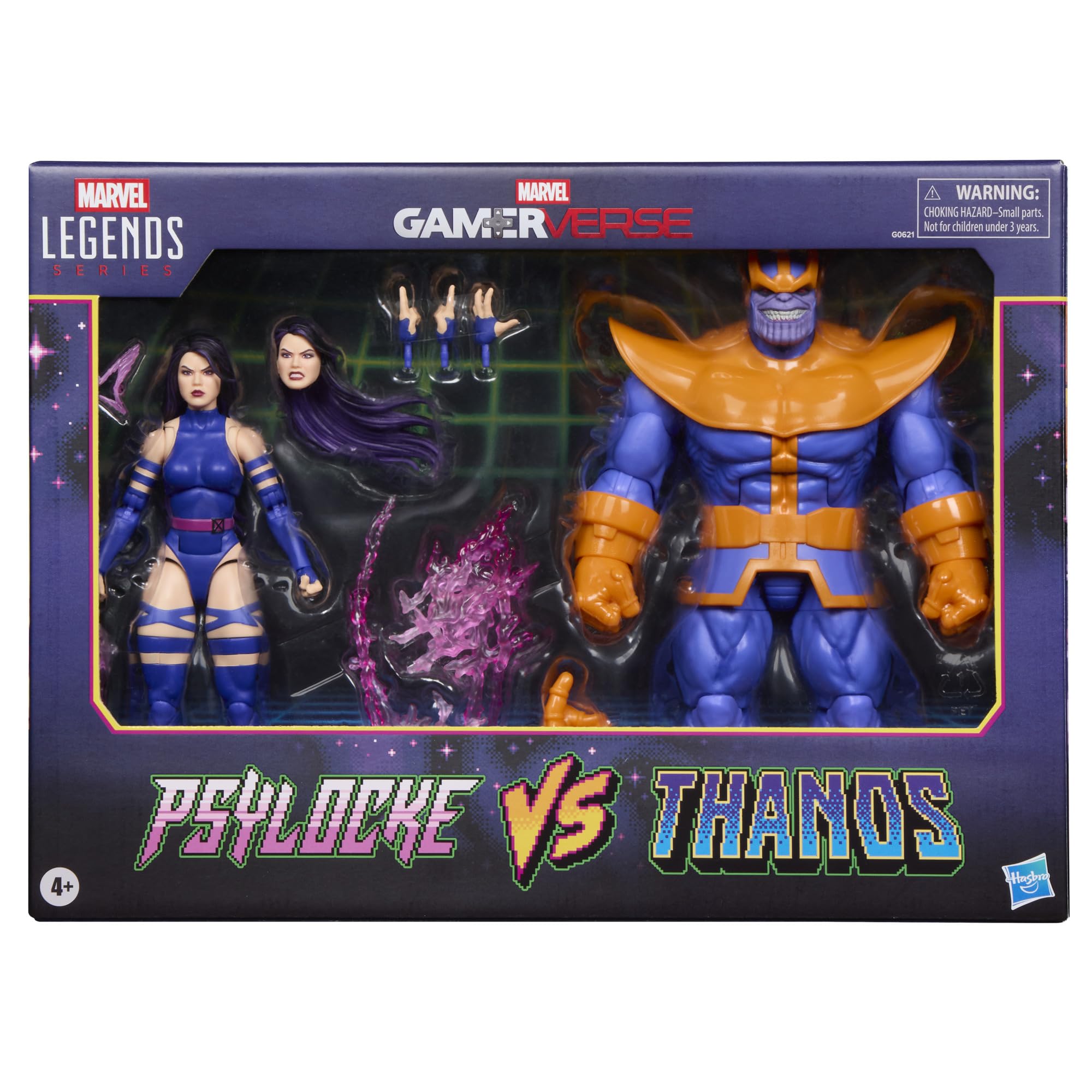 Marvel Legends Series Gamerverse Psylocke vs Thanos 2-Pack Action Figures 1