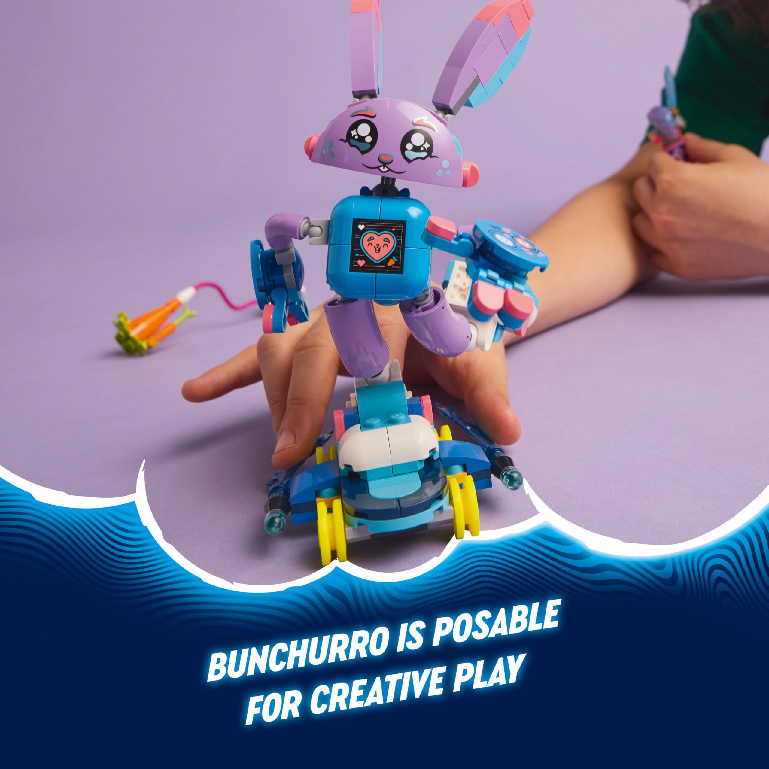 LEGO DREAMZzz Izzie and Bunchurro the Gaming Bunny Building Set - 2-in-1 Fantasy Playset for Kids 7+ 11