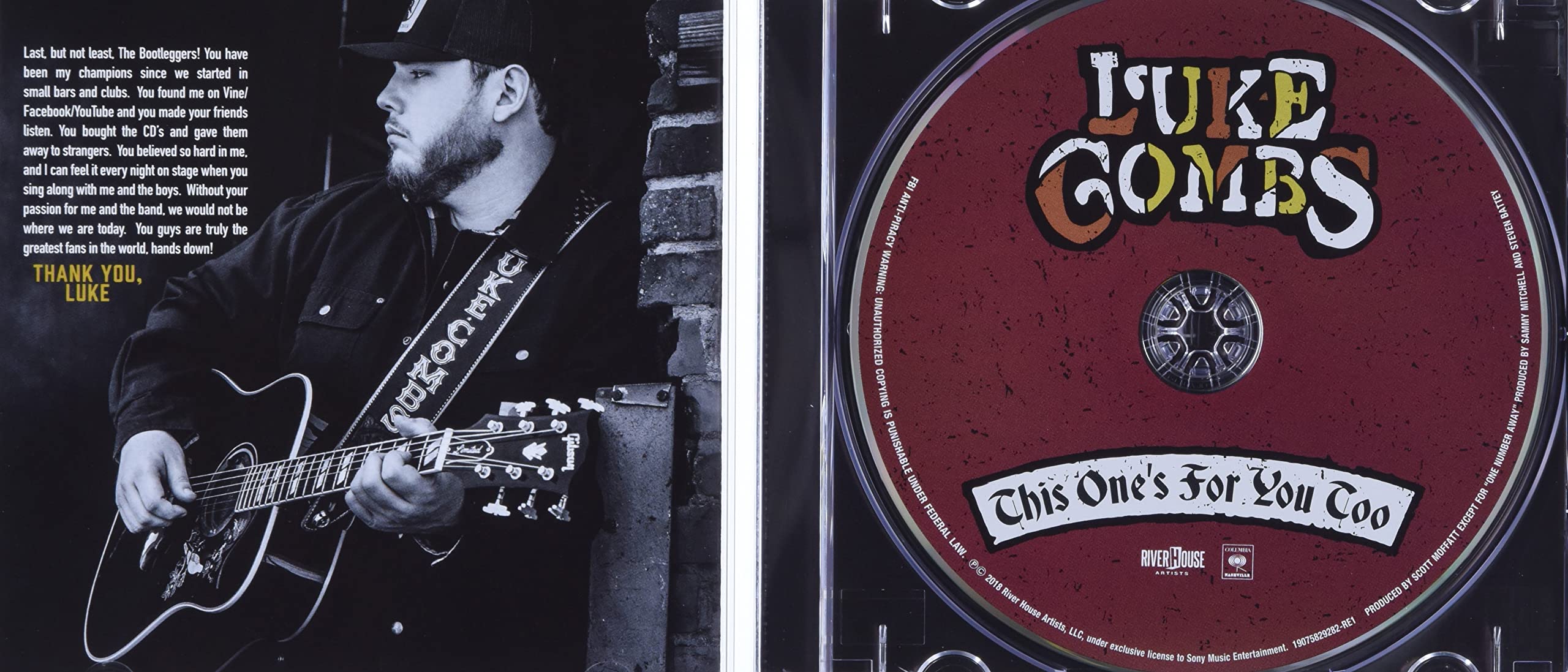 Luke Combs - This One's For You Too [Deluxe Edition CD]
