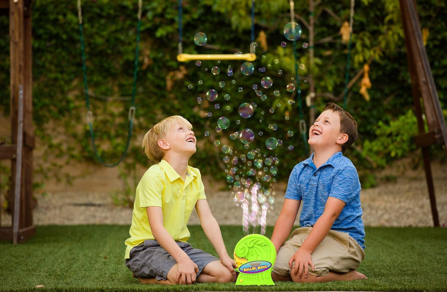 Gazillion Bubbles Rollin' Wave Bubble Machine - Creates Endless Bubble Waves, Ages 3+ 6