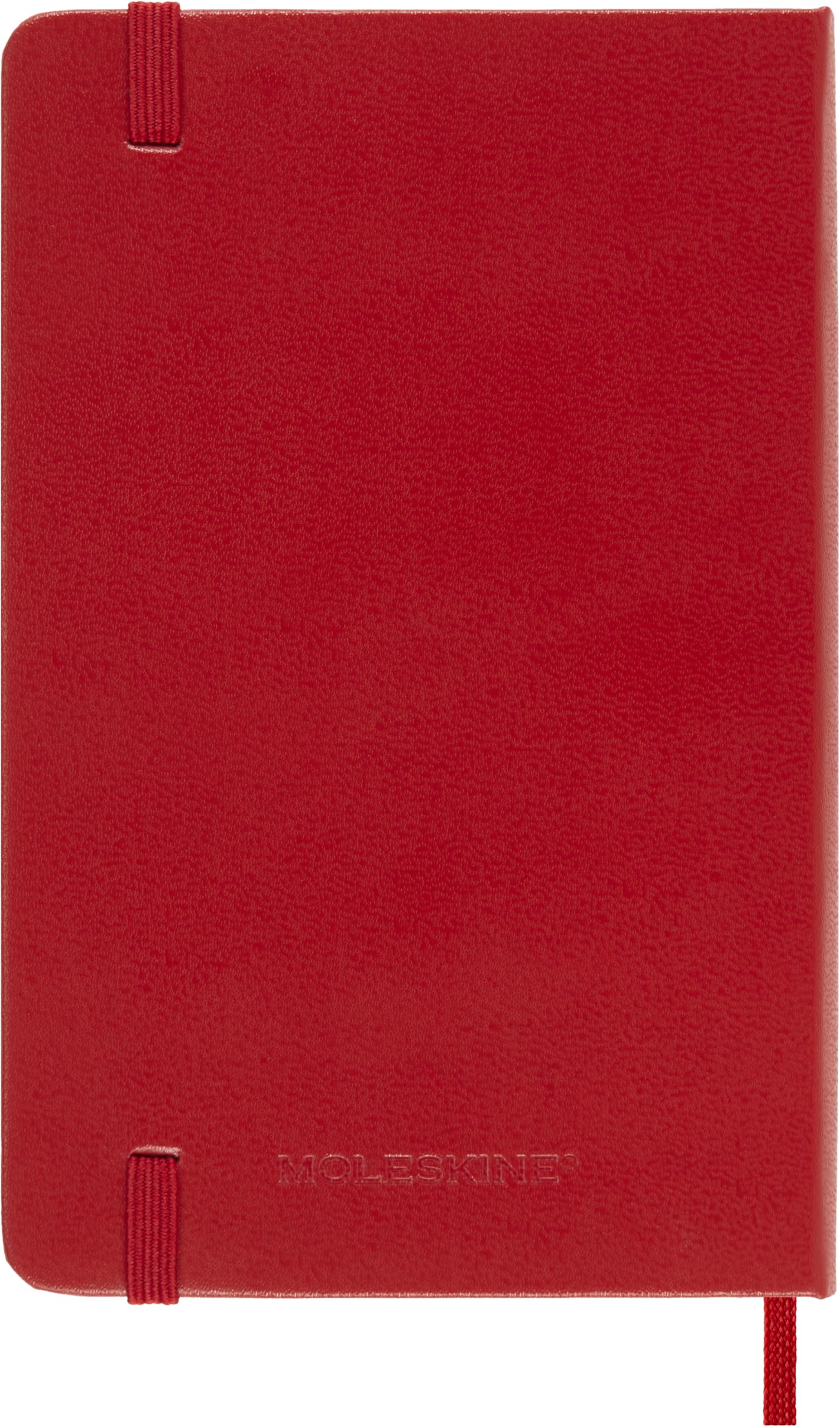 Moleskine Weekly Planner 2026-2027 - 18-Month Hardcover Pocket Planner in Scarlet Red 7
