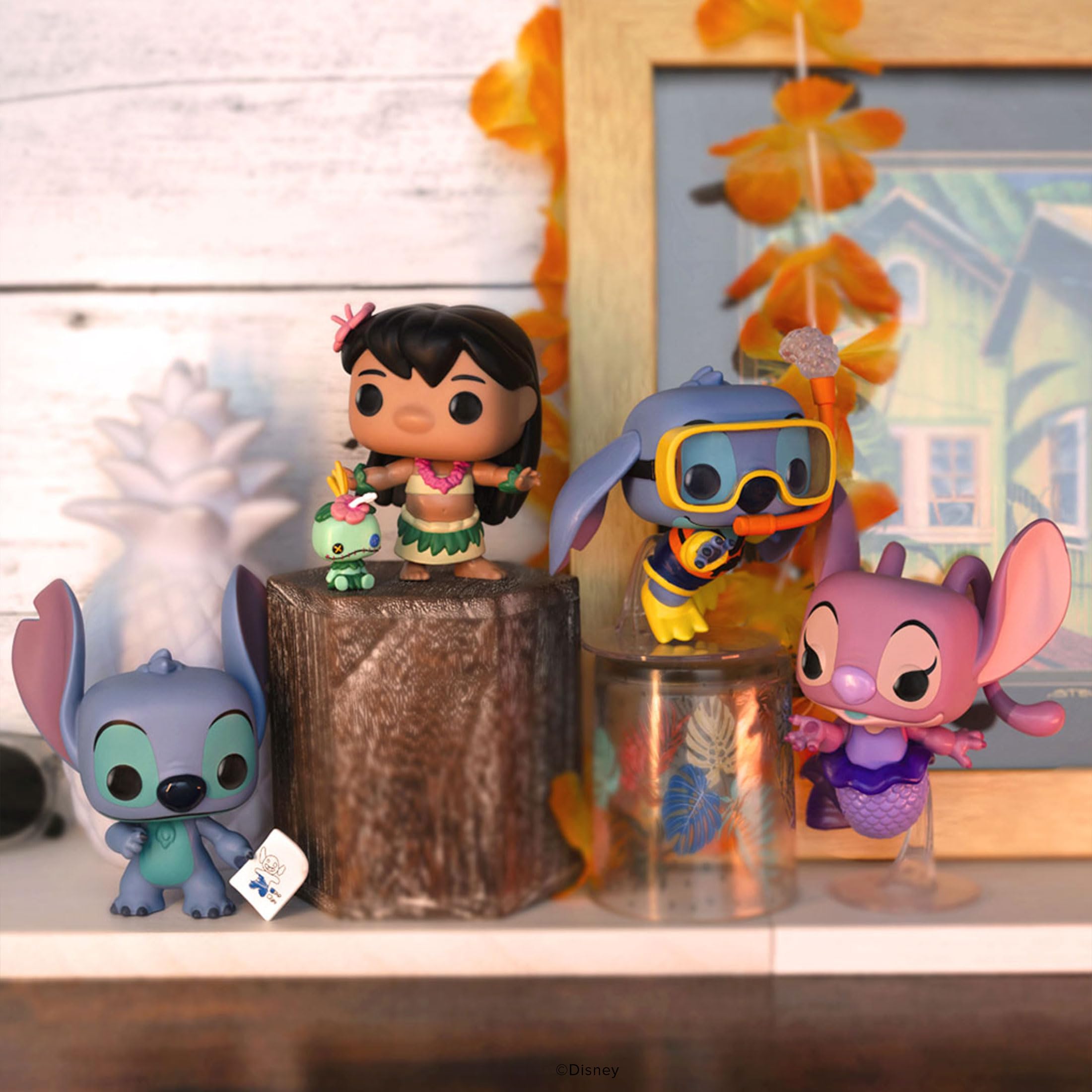 Funko POP! Disney: Lilo & Stitch - Mermaid Angel - Collectable Vinyl Figure 8