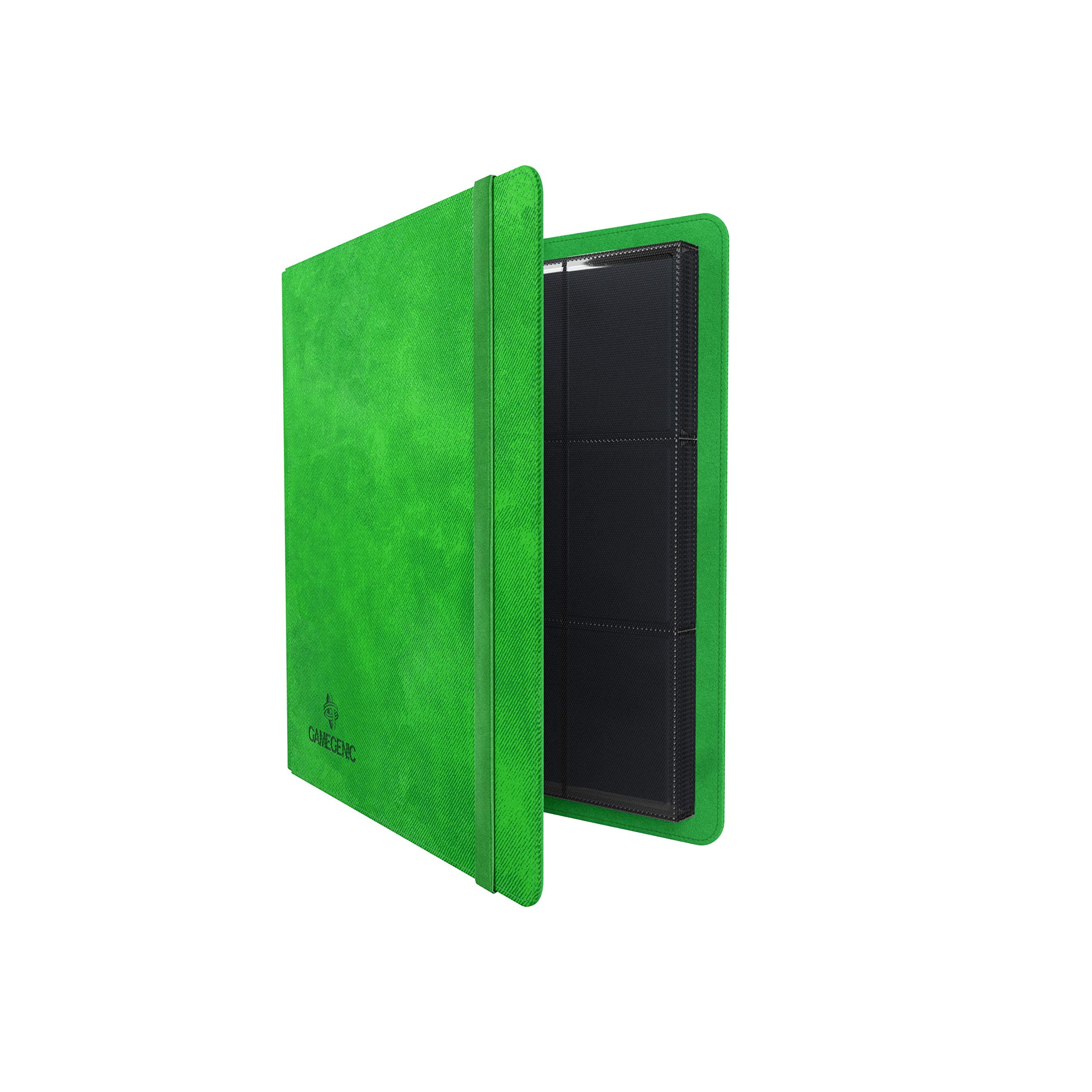 Gamegenic Prime Album - 24-Pocket Storage | Green COLOURMATCH Lining | Holds 480 Sleeved Cards