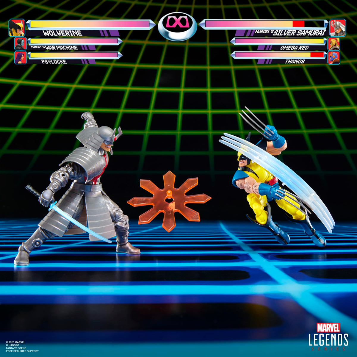 Marvel Legends Gamerverse Wolverine vs. Silver Samurai Action Figure 2-Pack (15cm) 10