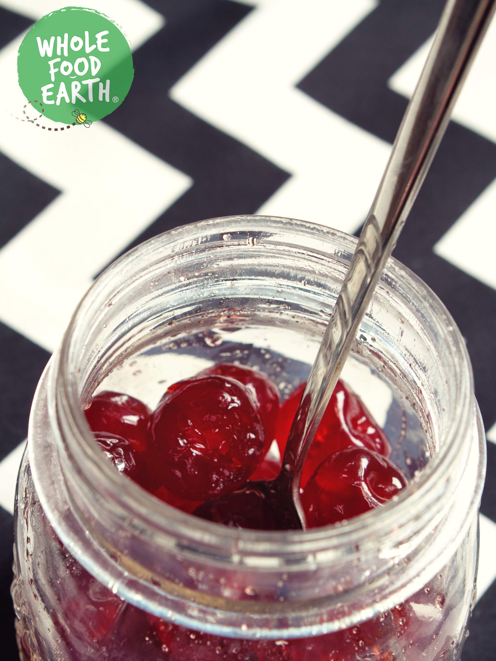 Wholefood Earth Glace Cherries 500g | GMO Free, Vegan, Recyclable Packaging 8