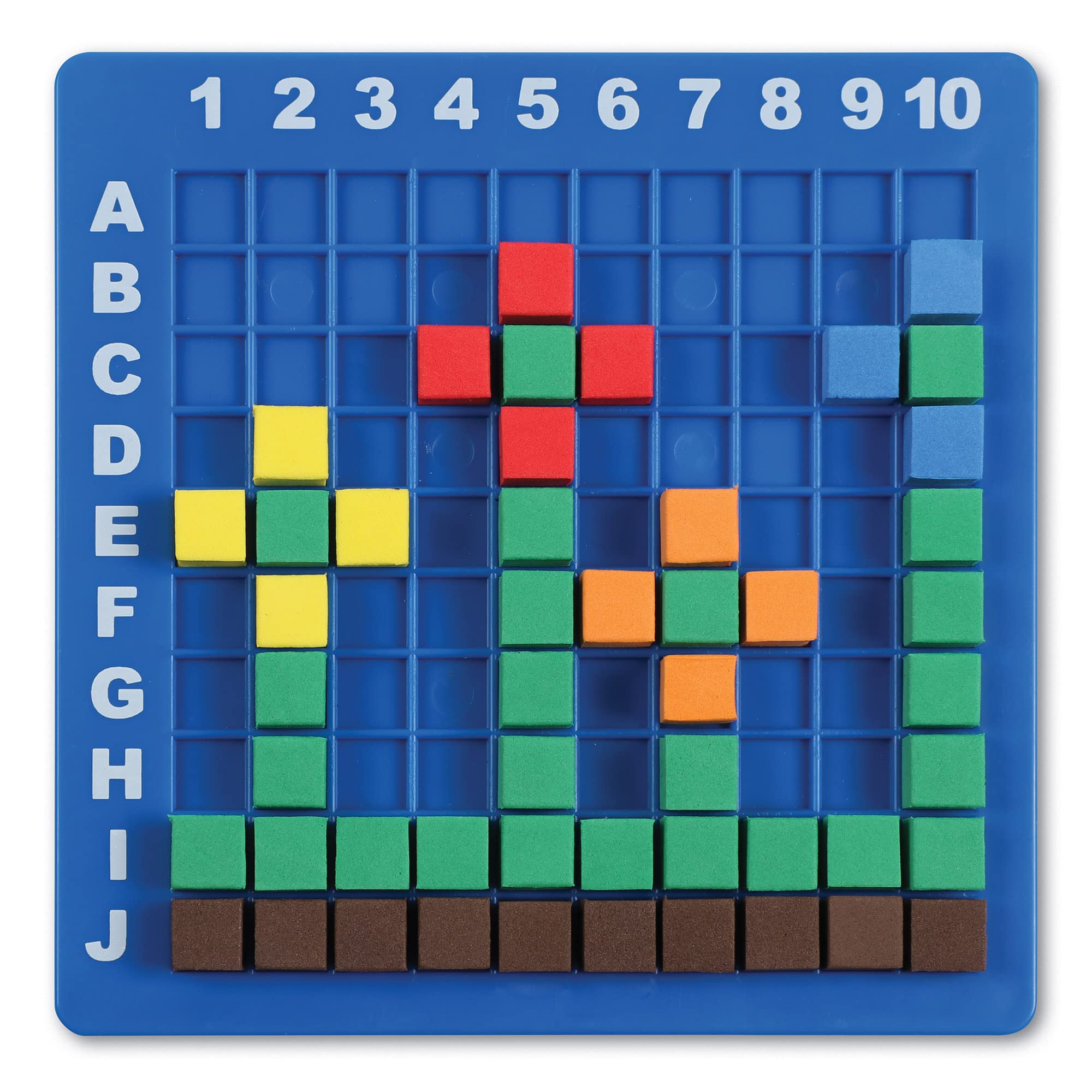 Learning Resources STEM Explorers Pixel Art Challenge - 400+ Pieces, Ages 5+ | Coding & Logic Kit 4