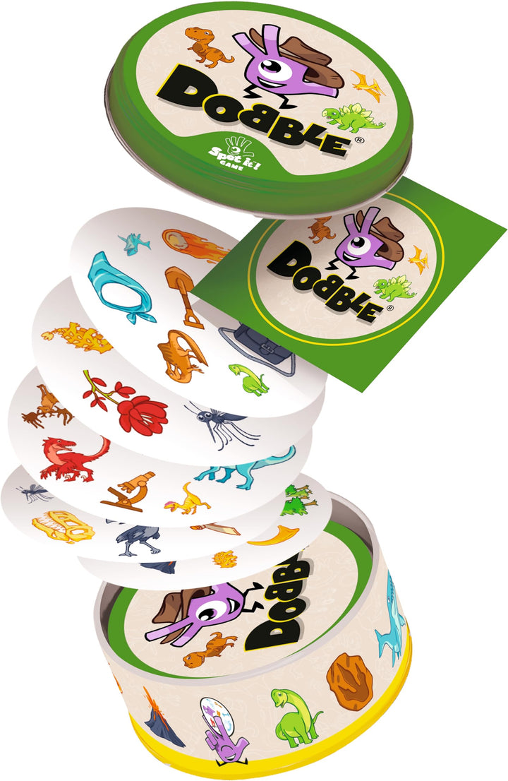 Asmodee Dobble Dinosaurs Card Game (ASMDOBDIN07EN)